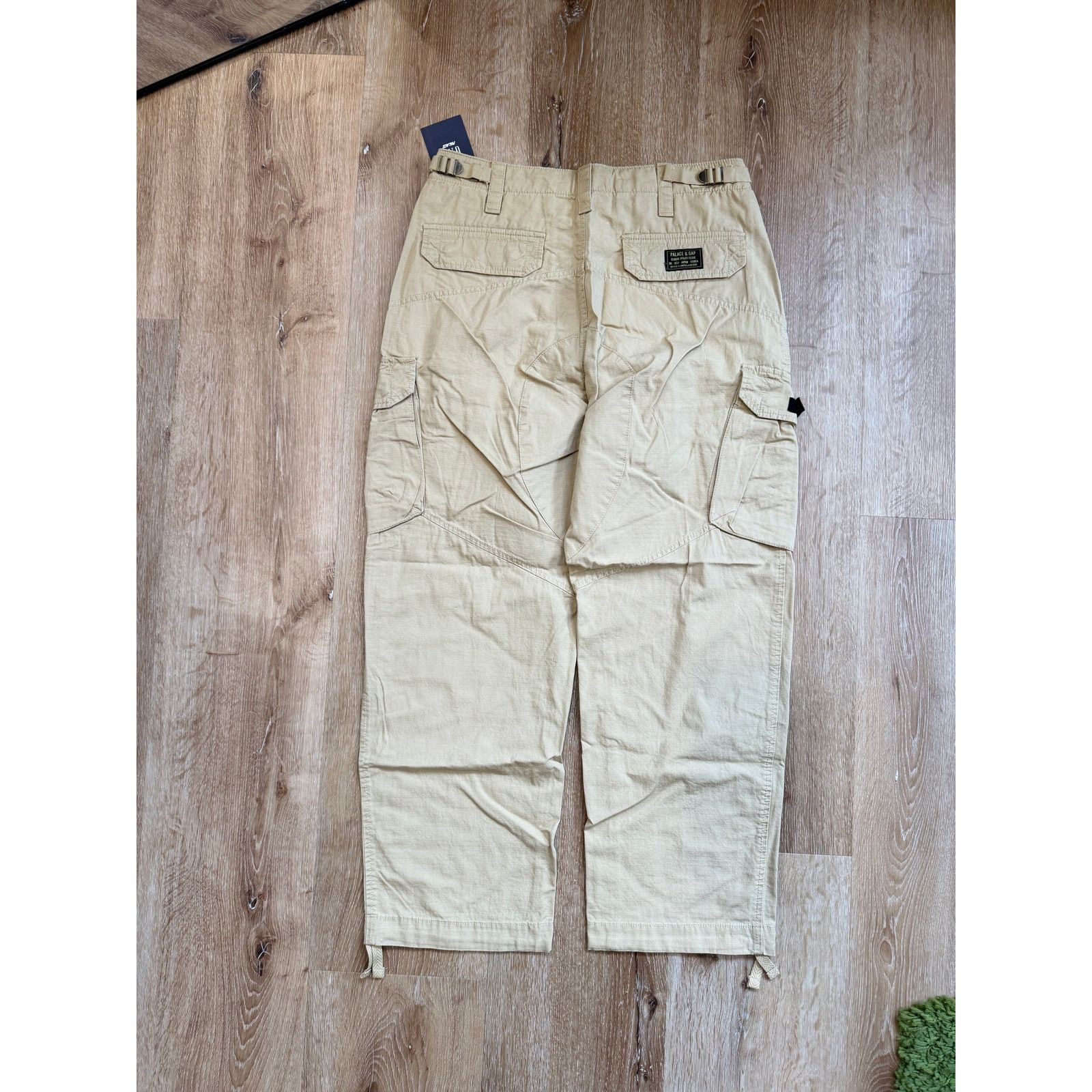 Gap Palace x Gap Cargo Pants Khaki W32 L30 NWT Wide Leg Size 32" / US 10 / IT 46 - 2 Thumbnail