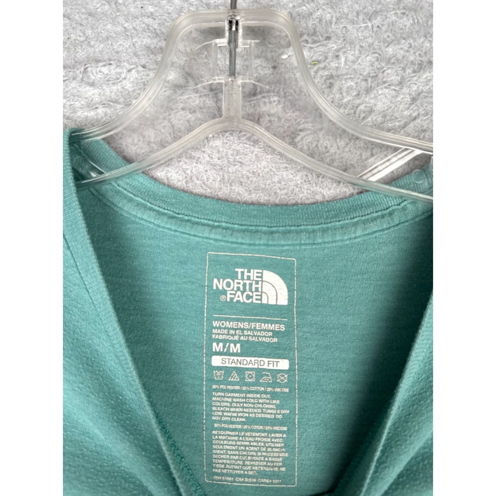 The North Face The North Face Shirt Women Medium Blue Crew Neck Polyester Blend Beary Chill Size M / US 6-8 / IT 42-44 - 7 Thumbnail