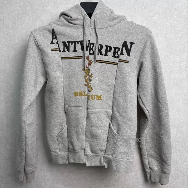 Vetements VETEMENTS Distressed Patchwork Hoodie Size US XS / EU 42 / 0 - 1 Thumbnail