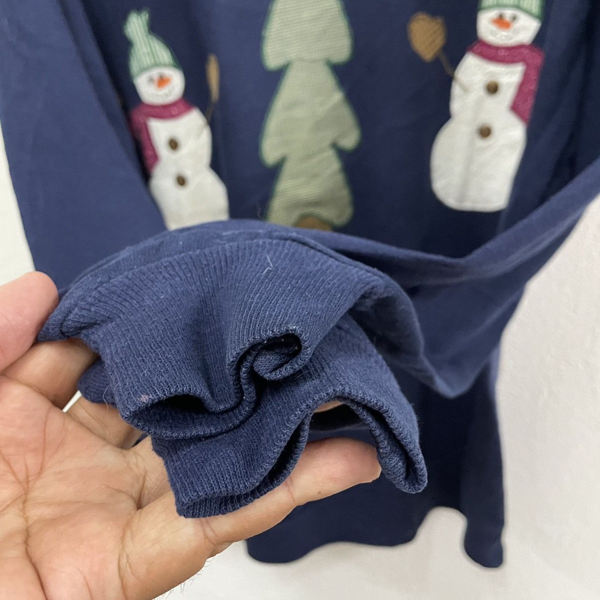 Jerzees × Vintage 🔥Vintage Jerzees Graphic Of Christmas Logo Sweatshirts Size US L / EU 52-54 / 3 - 7 Thumbnail