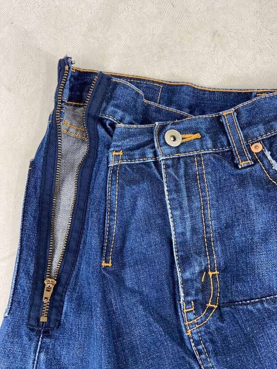 Comme des Garcons × Junya Watanabe Reconstructed Denim Skirt Size 25" / US 0 / IT 36 - 4 Thumbnail