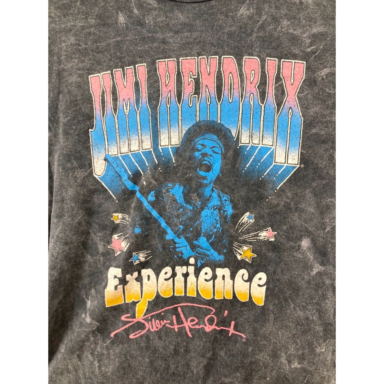 Vintage Jimi Hendrix Rock Band T-Shirt Large Gray Short Sleeve Womens Size L / US 10 / IT 46 - 4 Thumbnail