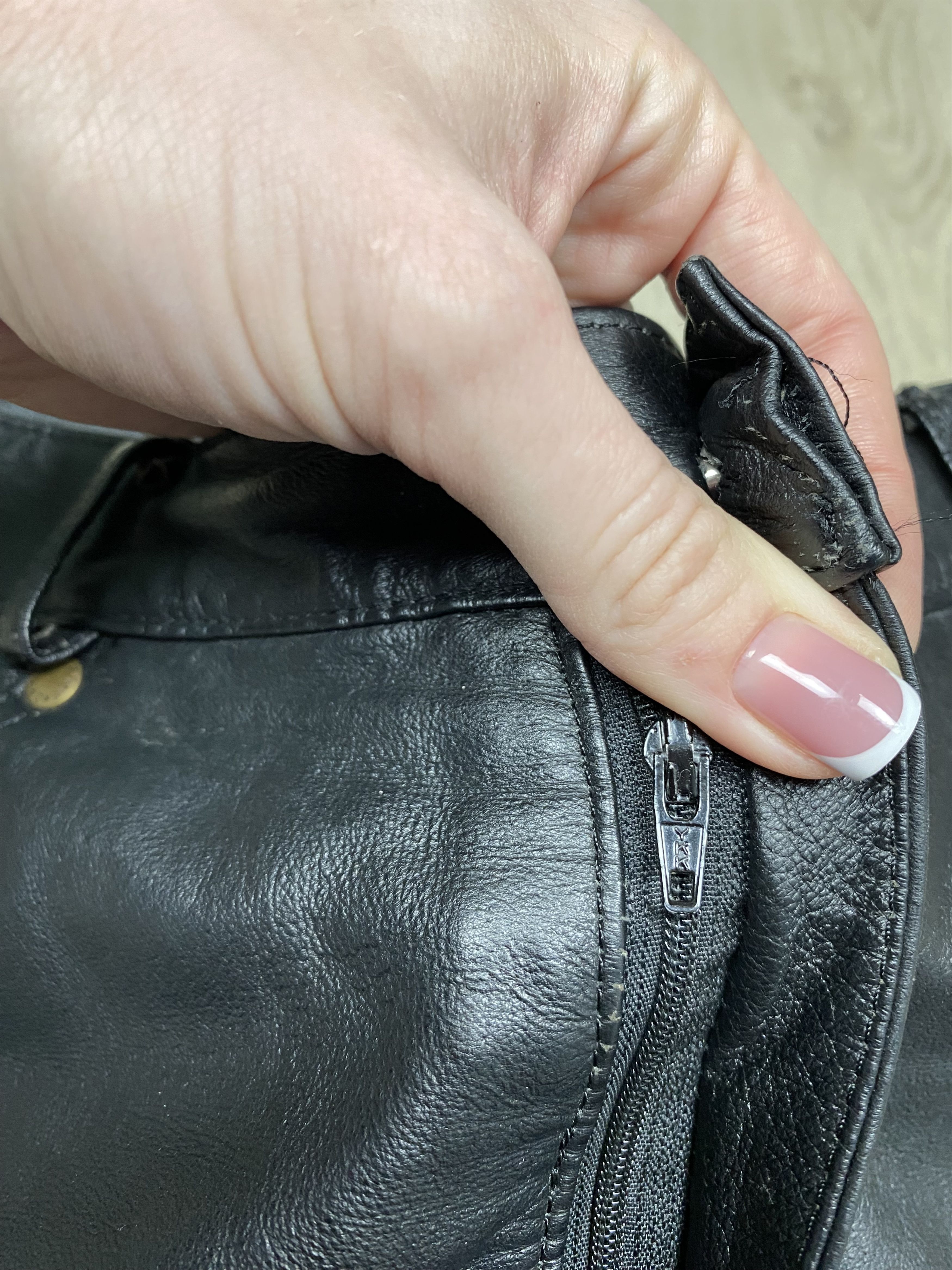 Genuine Leather Vintage Genuine Leather Pants Biker Motorcycle Size US 32 / EU 48 - 4 Thumbnail