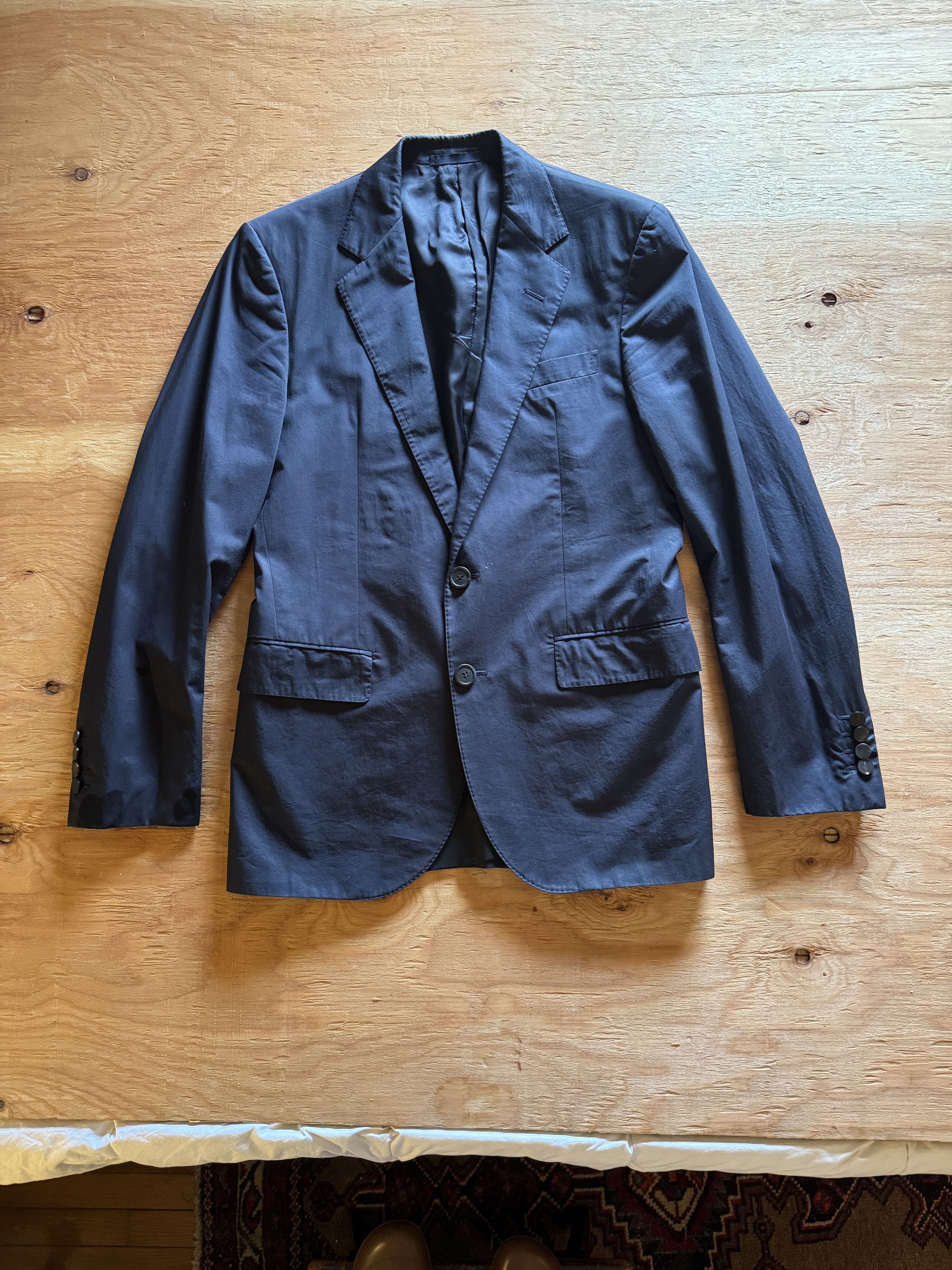 Lanvin Navy Blazer Size 38R - 1 Thumbnail