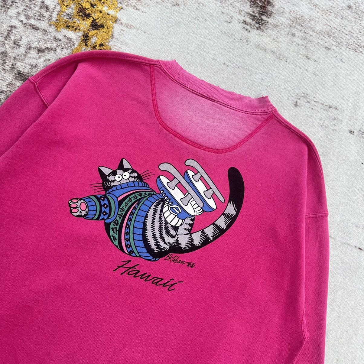 Vintage VINTAGE CRAZY SHIRT HAWAII FAT CAT MADE IN USA Size US S / EU 44-46 / 1 - 6 Thumbnail