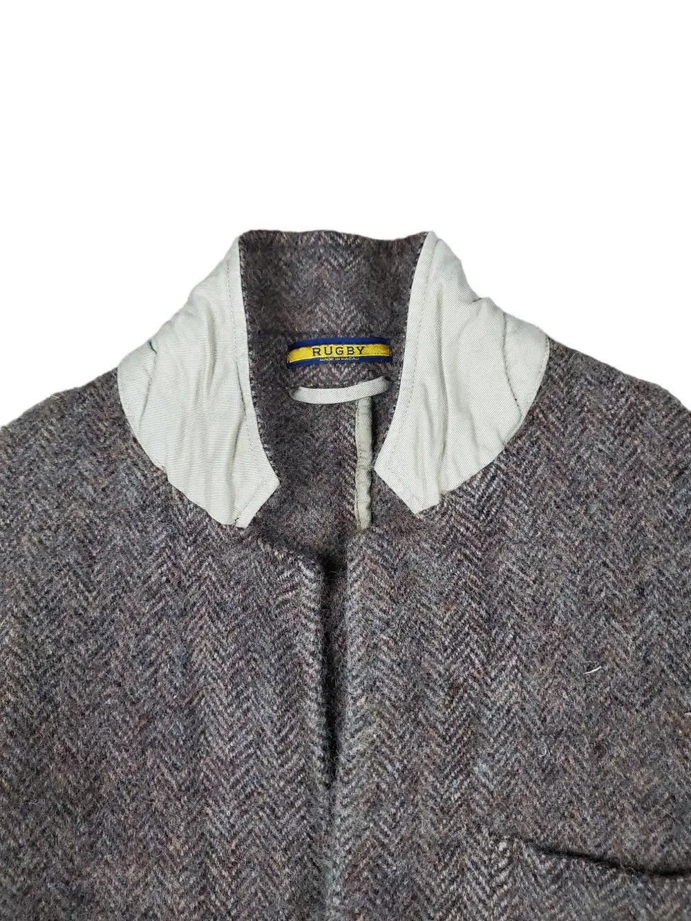 Rugby Ralph Lauren × Vintage Ralph Lauren Rugby Wool 100% Jacket Coat Size US M / EU 48-50 / 2 - 4 Thumbnail