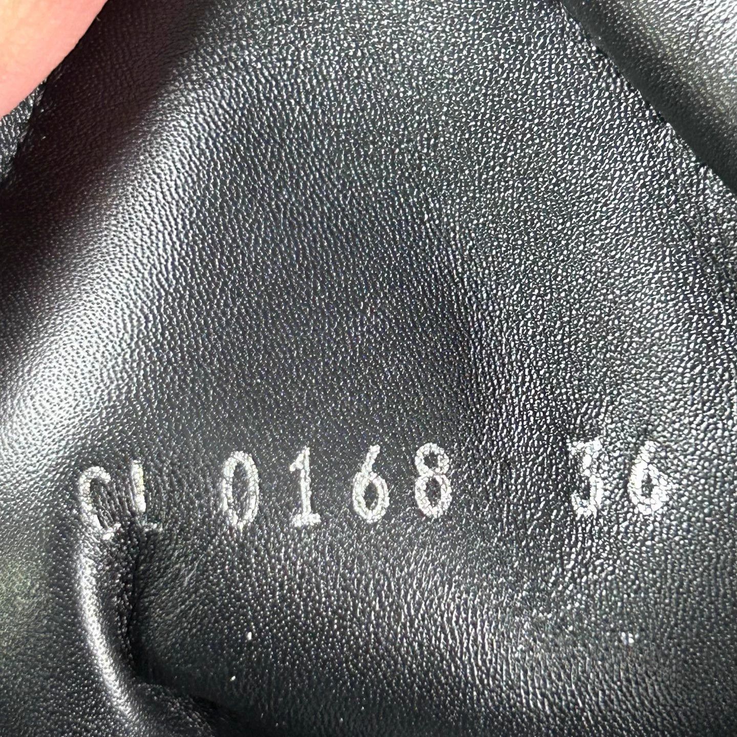 Louis Vuitton LV Black Monogram Dad Shoes Women's 36 Size US 5 / IT 35 - 7 Thumbnail