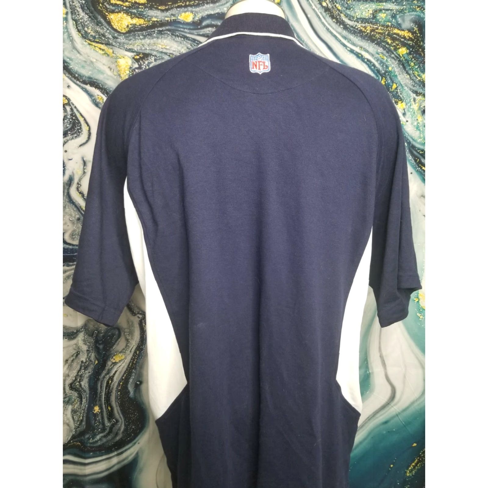 Reebok Retro Reebok Mens 2XL Short Sleeve Dallas Cowboys NFC East Polo Shirt Size US XXL / EU 58 / 5 - 5 Thumbnail