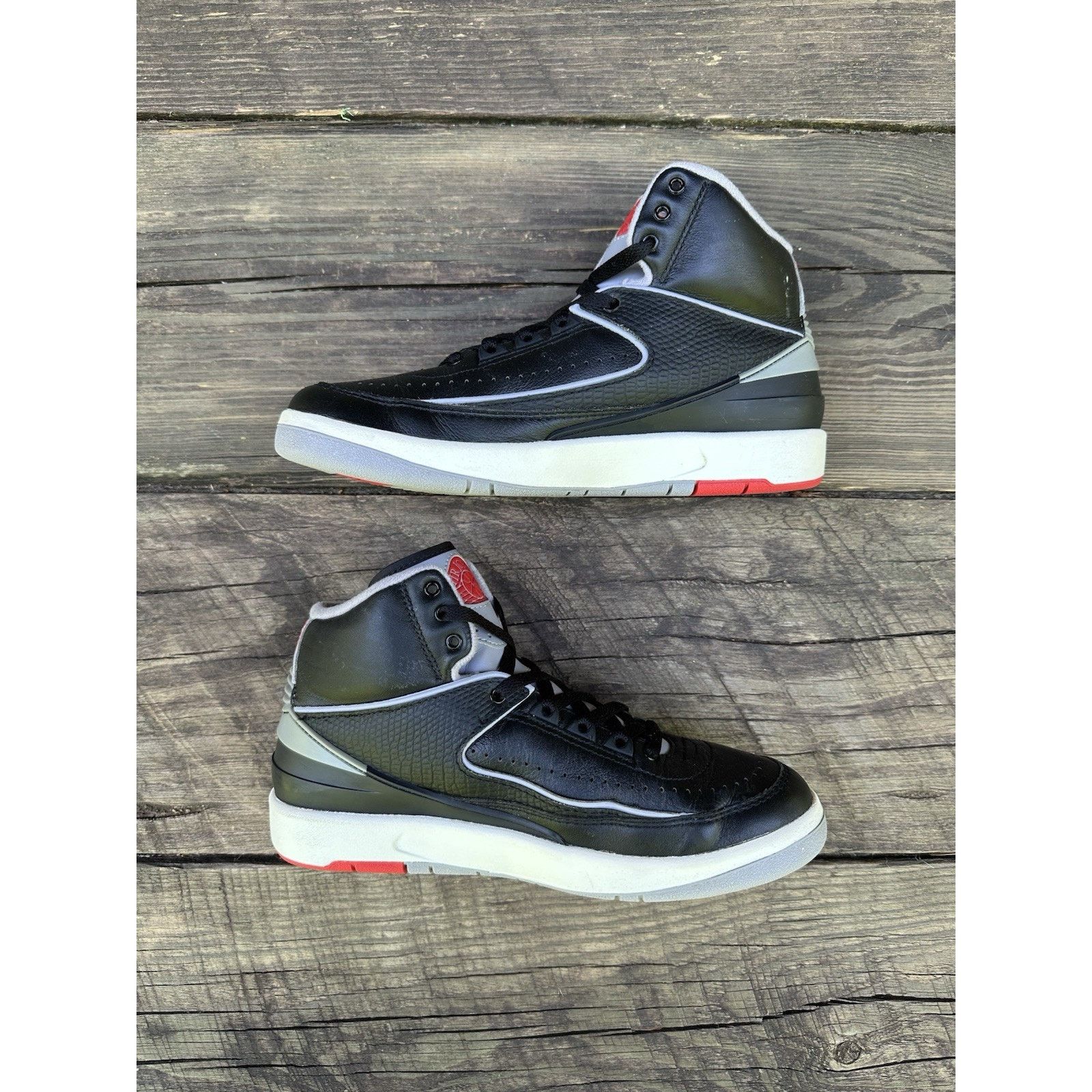 Jordan Brand Jordan 2 Retro Black Cement GS - Size 6.5y Size US 6.5 / EU 39-40 - 3 Thumbnail