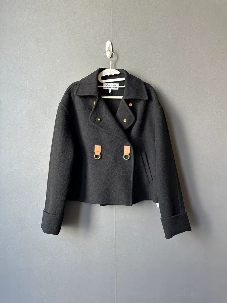 Loewe LOEWE A woolen short coat Size 4XL / US 24-26 - 1 Thumbnail