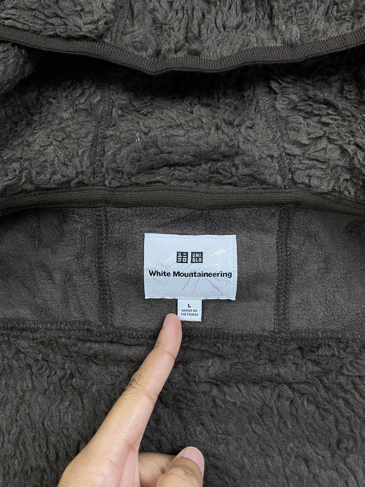 Uniqlo × Vintage × White Mountaineering Vintage Uniqlo White Mountaineering Sherpa Zipper Jacket Size US L / EU 52-54 / 3 - 8 Thumbnail