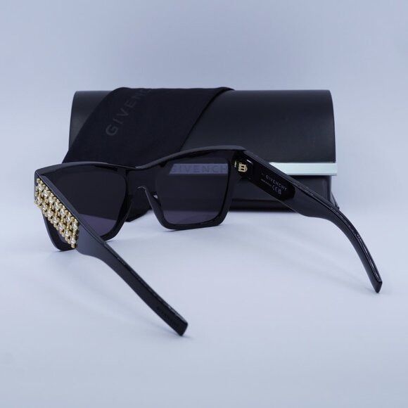 Givenchy 🕶️ New Givenchy GV40076I 01A Black Sunglasses Size ONE SIZE - 9 Thumbnail