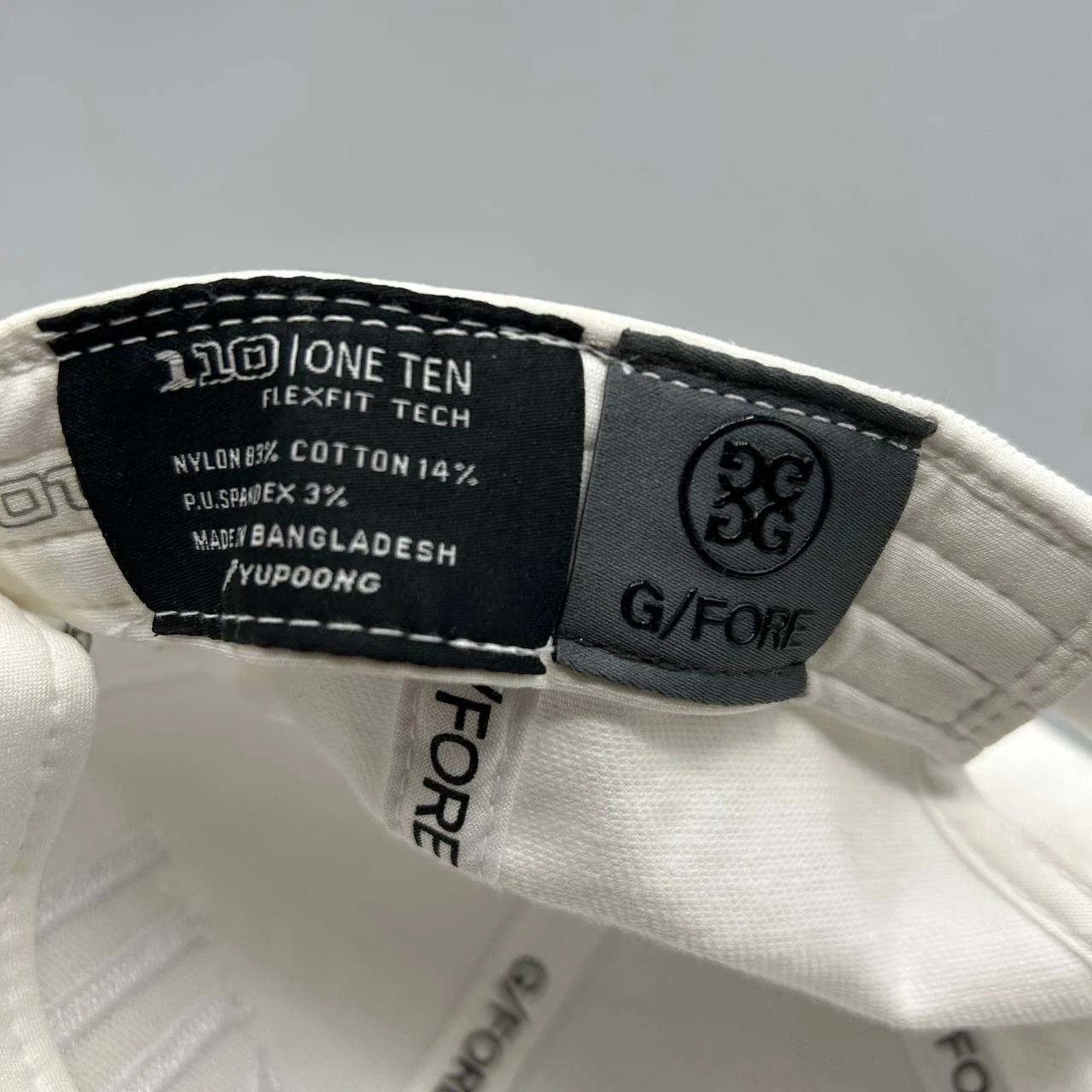 G/FORE Grove XXIII Hat Men White Embroidered G/Fore Snap Back Cap Size ONE SIZE - 3 Thumbnail