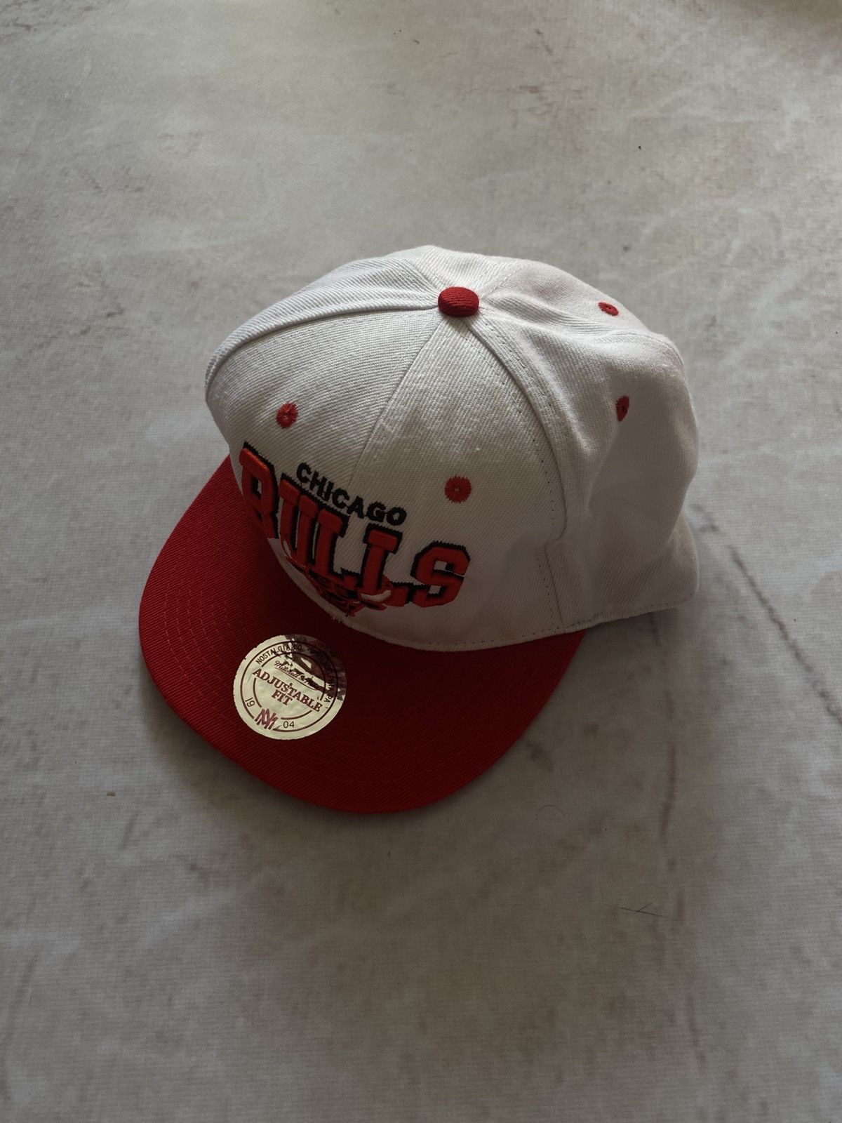Mitchell & Ness × NBA Vintage Chicago Bulls Cap Mitchell & Ness NBA Hat Y2k RARE Size ONE SIZE - 1 Thumbnail