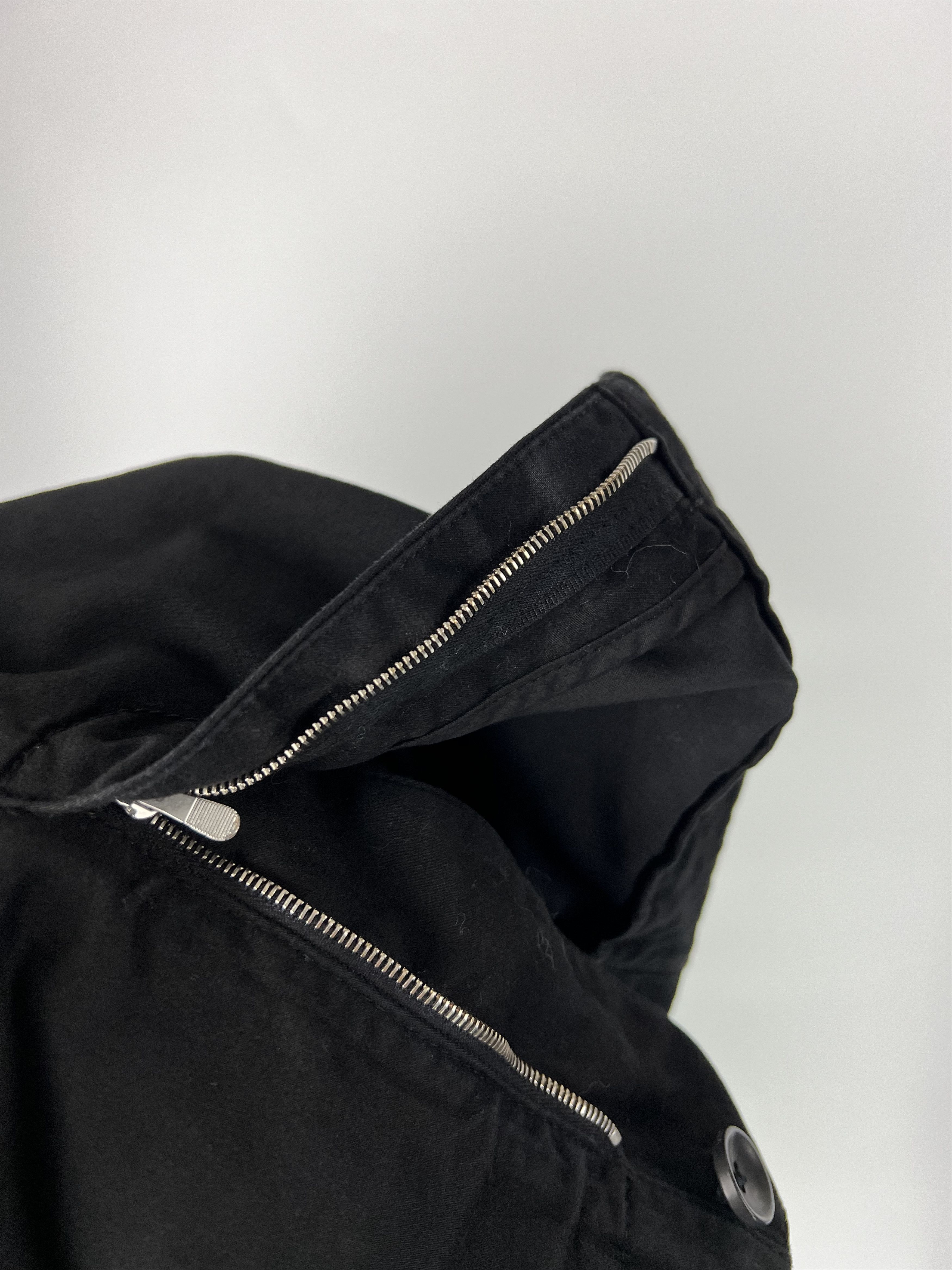 Designer Oska Black Cotton Lyocell Wide Leg Trousers Pants Size 2 Size 30" / US 8 / IT 44 - 12 Thumbnail