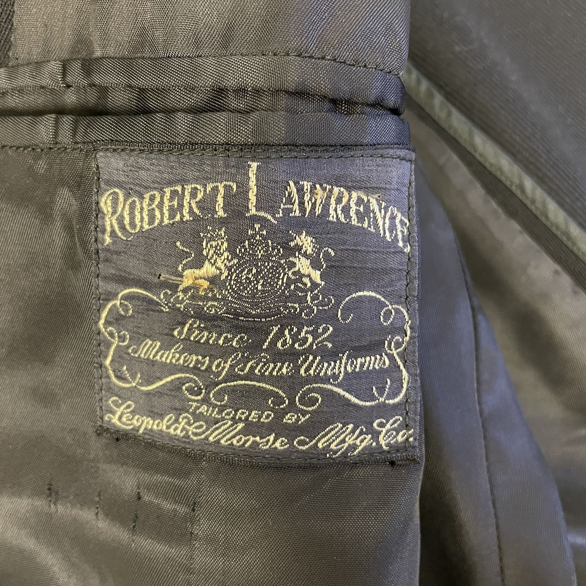 Other Vtg Korean War Era Blue GABARDINE USN Navy Officer Jacket Size 42R - 5 Thumbnail