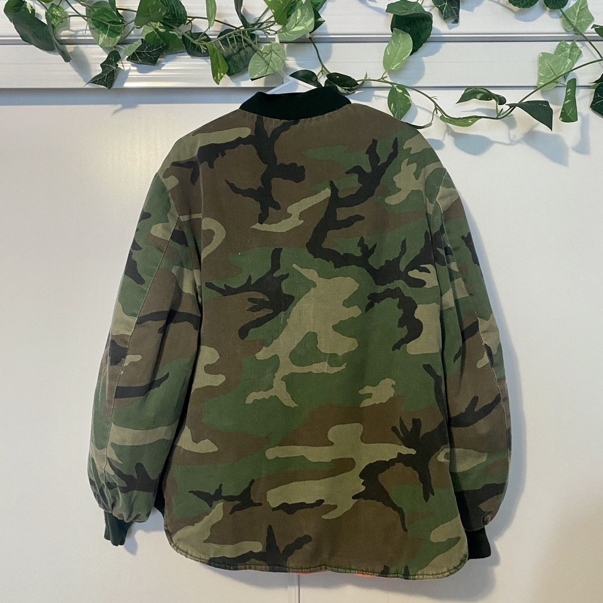 Vintage Vintage Camo Bomber Military Jacket Size US M / EU 48-50 / 2 - 4 Thumbnail