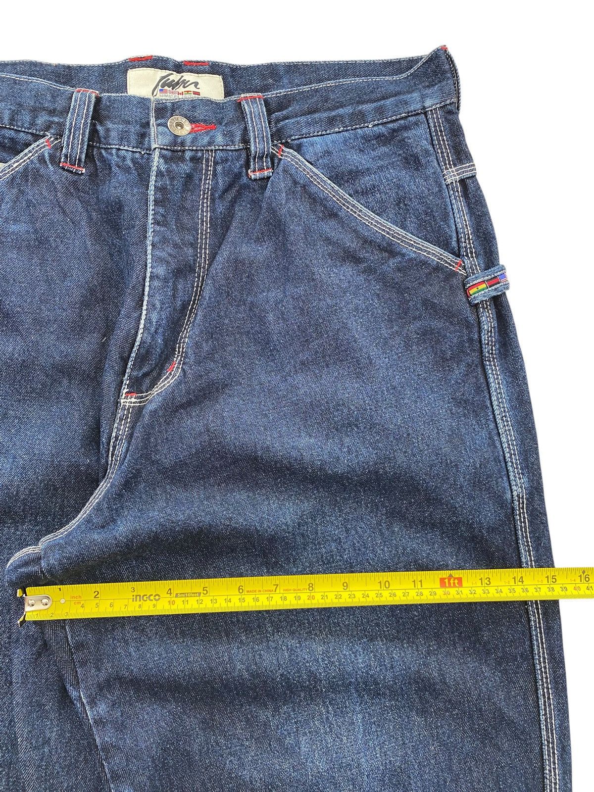Fubu Fubu Blue Wash Style Baggy Jeans Size US 34 / EU 50 - 7 Thumbnail