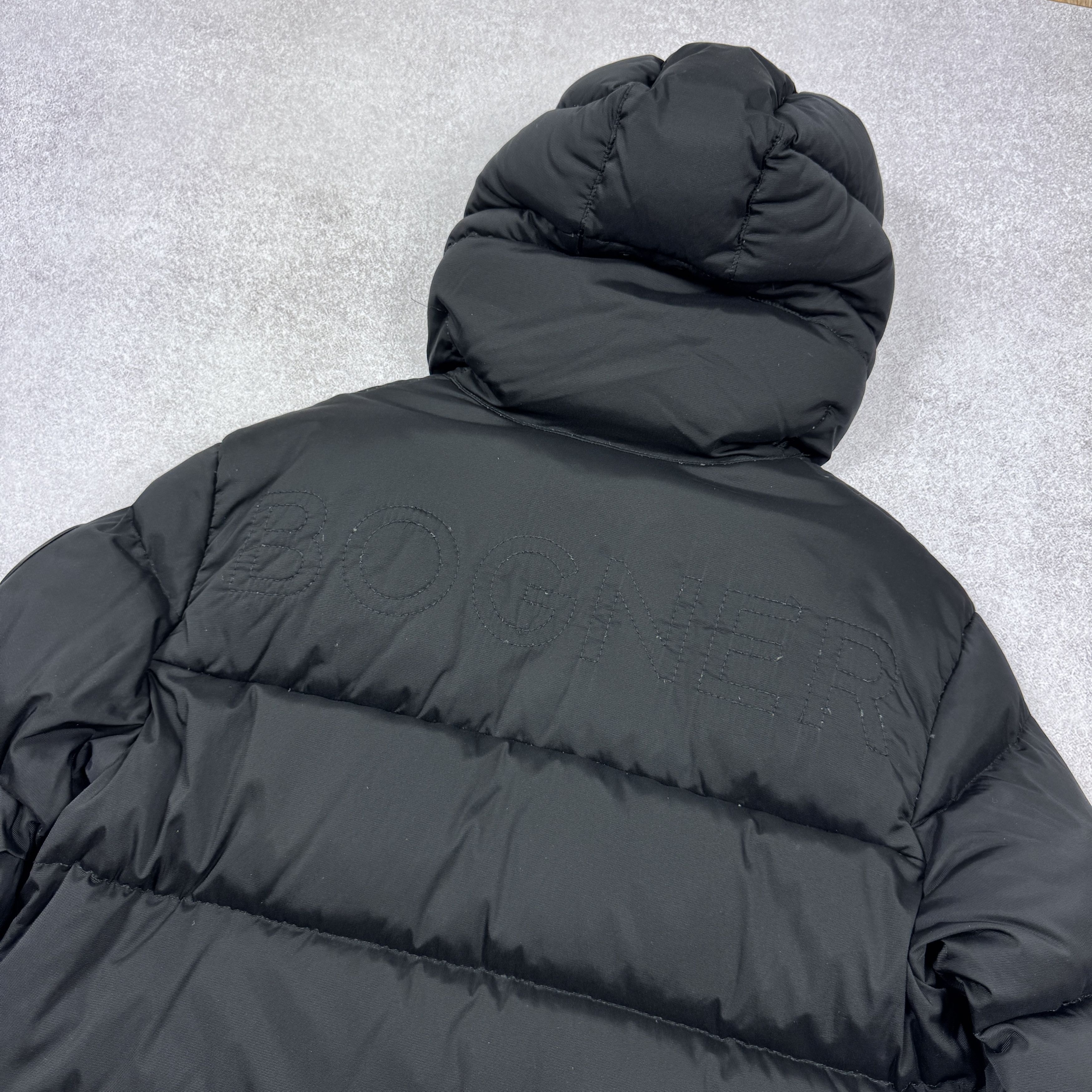 Bogner Men`s BOGNER Puffer Black Embroidered Logo Anorak Ski Jacket Size US L / EU 52-54 / 3 - 3 Thumbnail