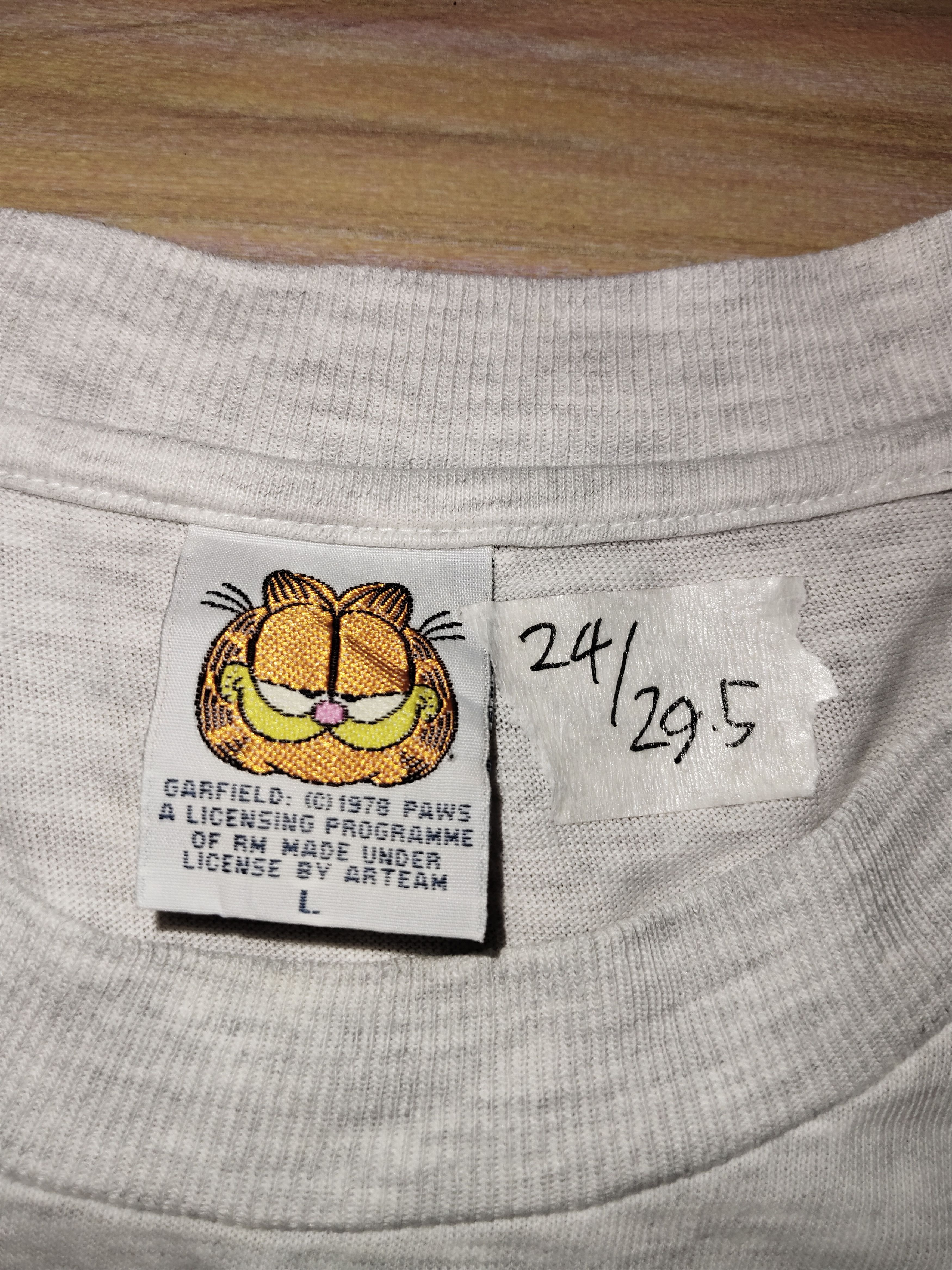 Cartoon Network Vintage Millennium GARFIELD Big Print Size US L / EU 52-54 / 3 - 2 Thumbnail