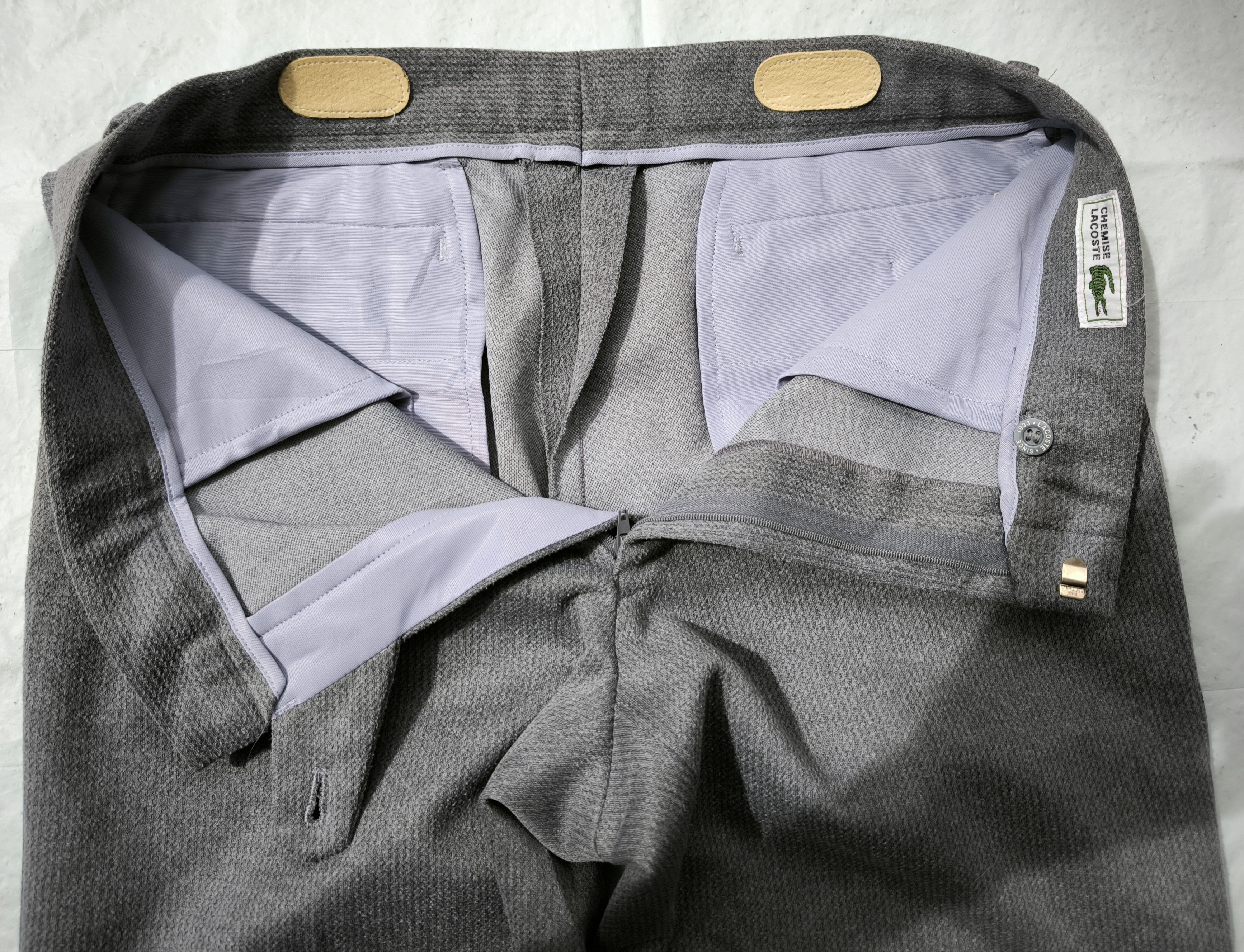 Lacoste Vtg CHEMISE LACOSTE classic casual pants Size US 32 / EU 48 - 3 Thumbnail
