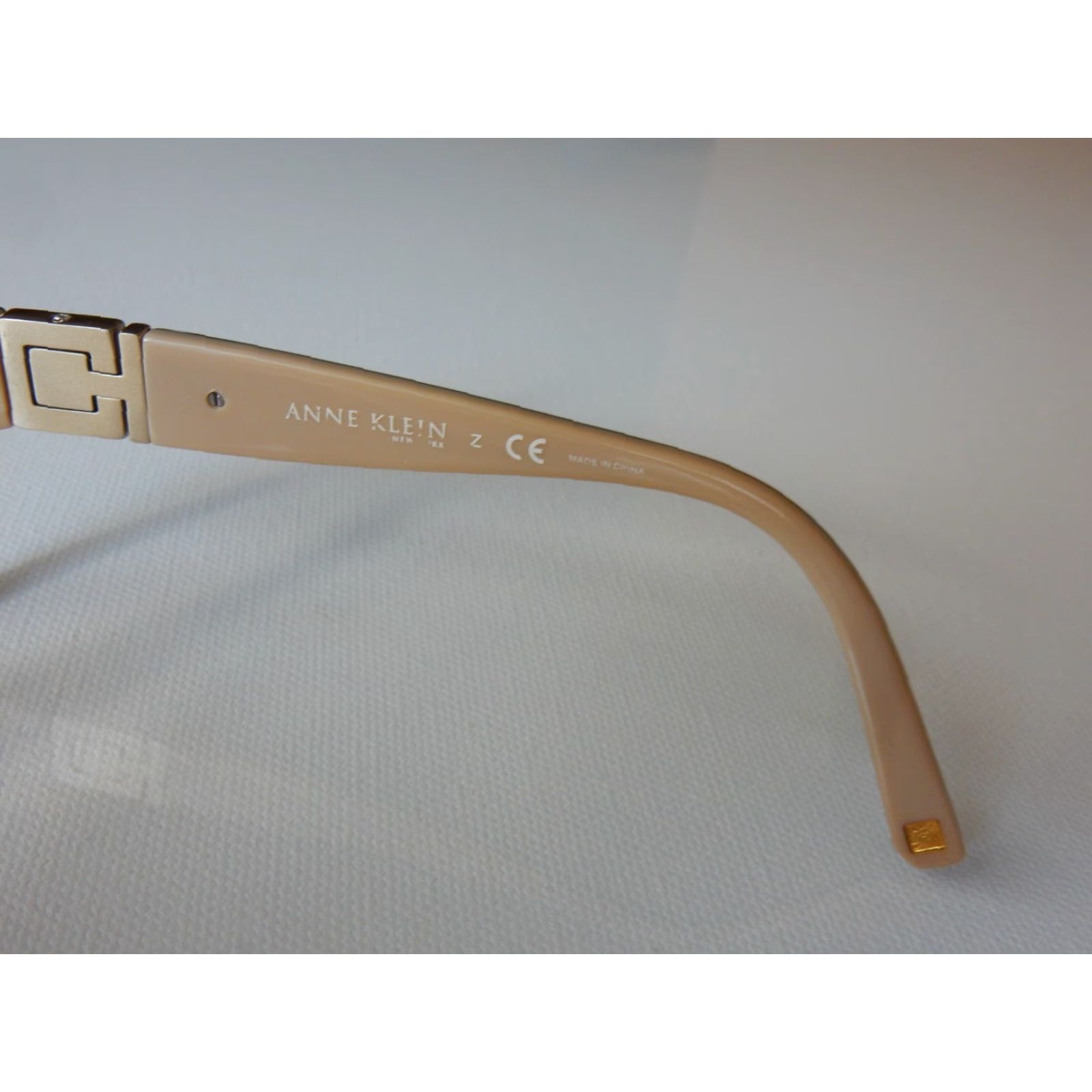 Anne Klein VINTAGE Anne Klein Sunglasses Frames 59[]16 135 AK3168 Brown Women Adults 90s Womens Size ONE SIZE - 4 Thumbnail