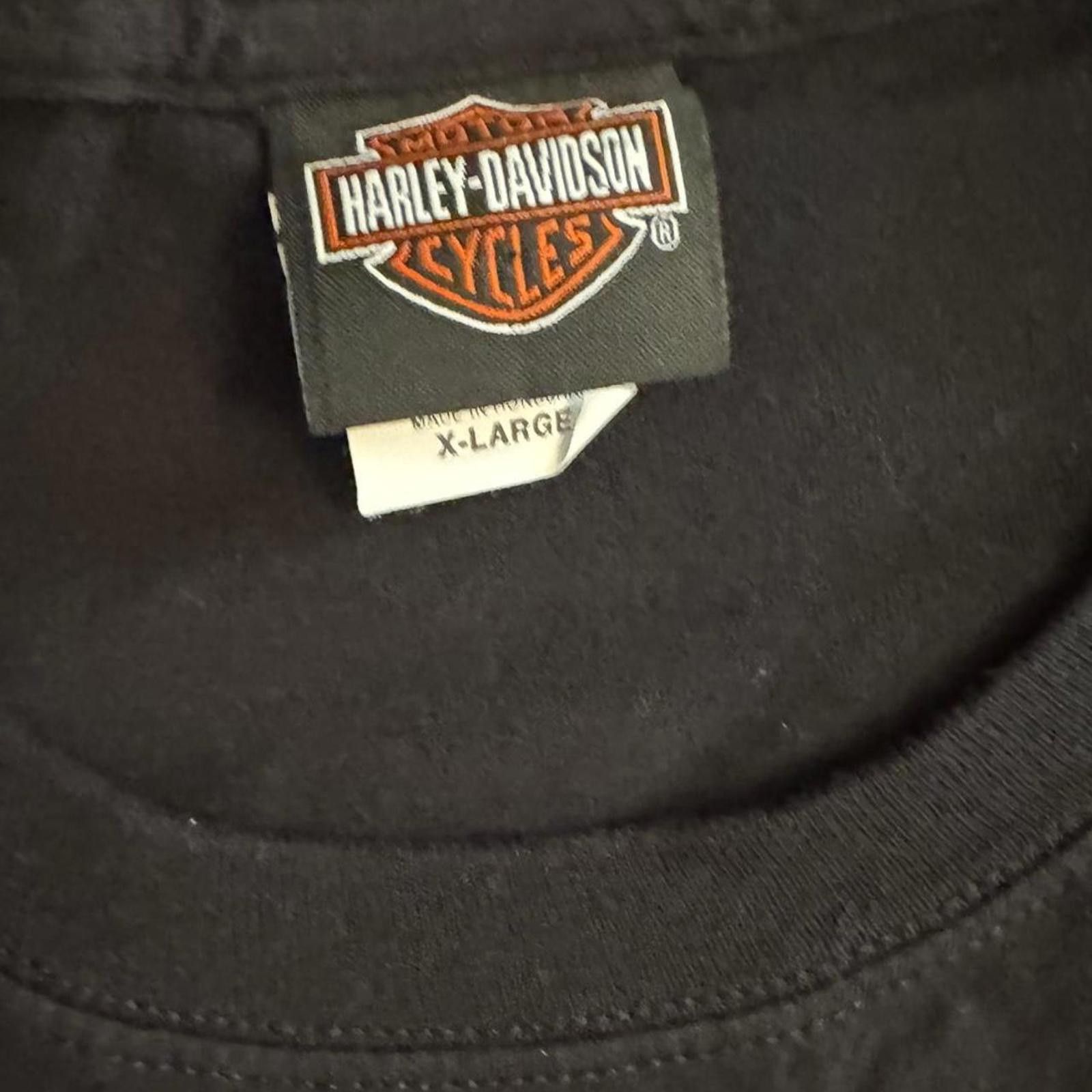 Harley Davidson Black Harley Davidson XL Ride Free Ride Hard Ride Often tee Size US XL / EU 56 / 4 - 4 Thumbnail