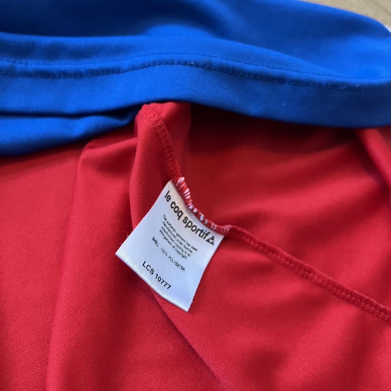 Le Coq Sportif 2006-07 Red Park City FC home football shirt - blue Size US L / EU 52-54 / 3 - 6 Thumbnail