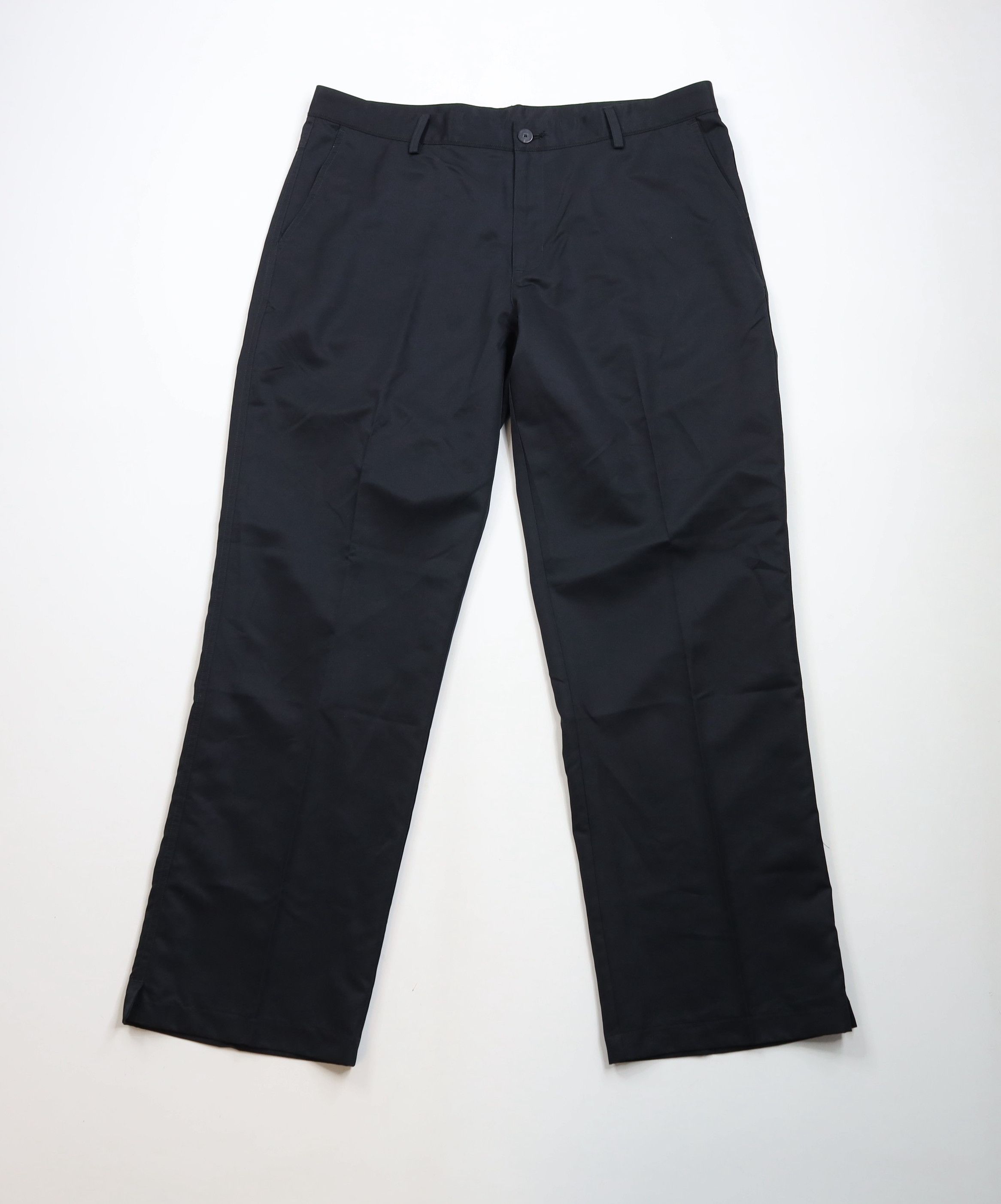 Adidas × Vintage Vintage Y2K Adidas Golf Wide Leg Tech Chino Pants Black Size US 38 / EU 54 - 1 Thumbnail