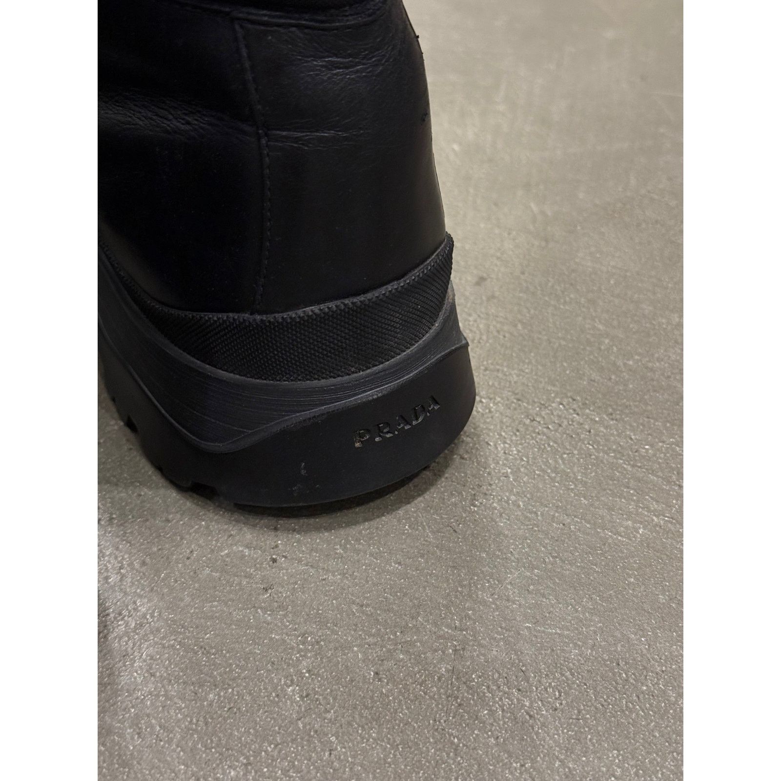 Prada 2000s Prada leather combat boots Size US 10 / EU 43 - 8 Thumbnail