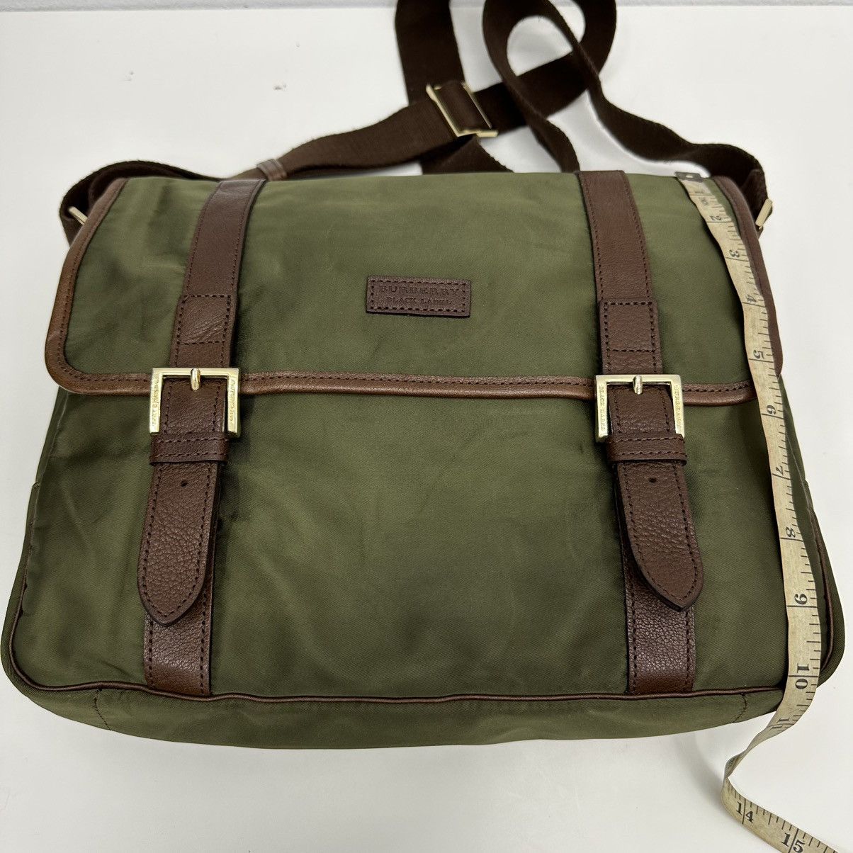 Burberry ‼️YES‼️ AUTHENTIC BURBERRY BLACK LABEL MESSENGER SHOULDER BAG Size ONE SIZE - 17 Thumbnail