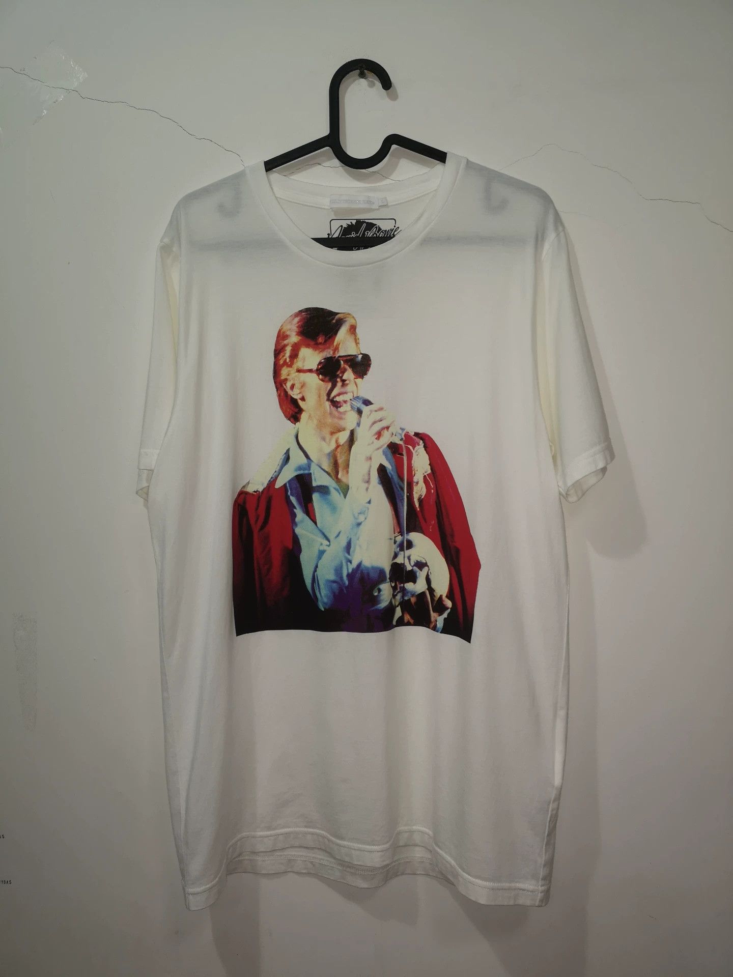 Hysteric Glamour david bowie graphic t-shirt in white Size US L / EU 52-54 / 3 - 1 Thumbnail