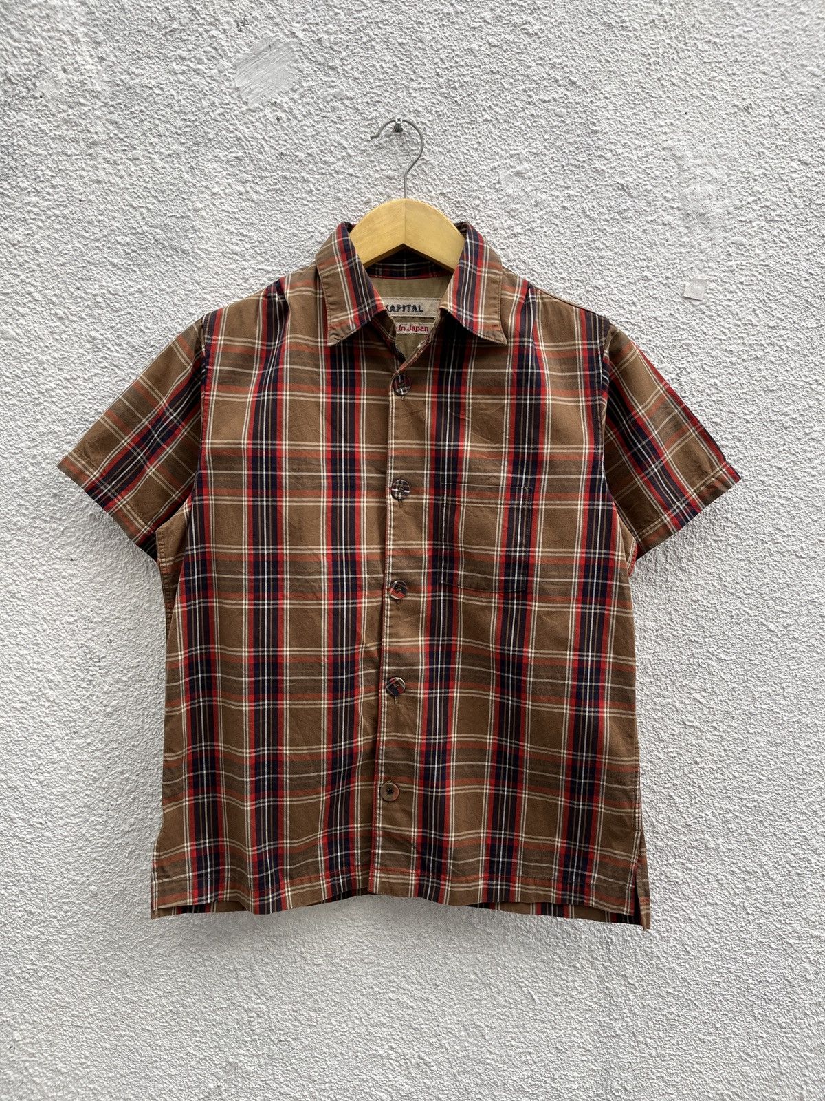 Kapital Kapital Plaid Button Up Shirt Size US S / EU 44-46 / 1 - 1 Thumbnail