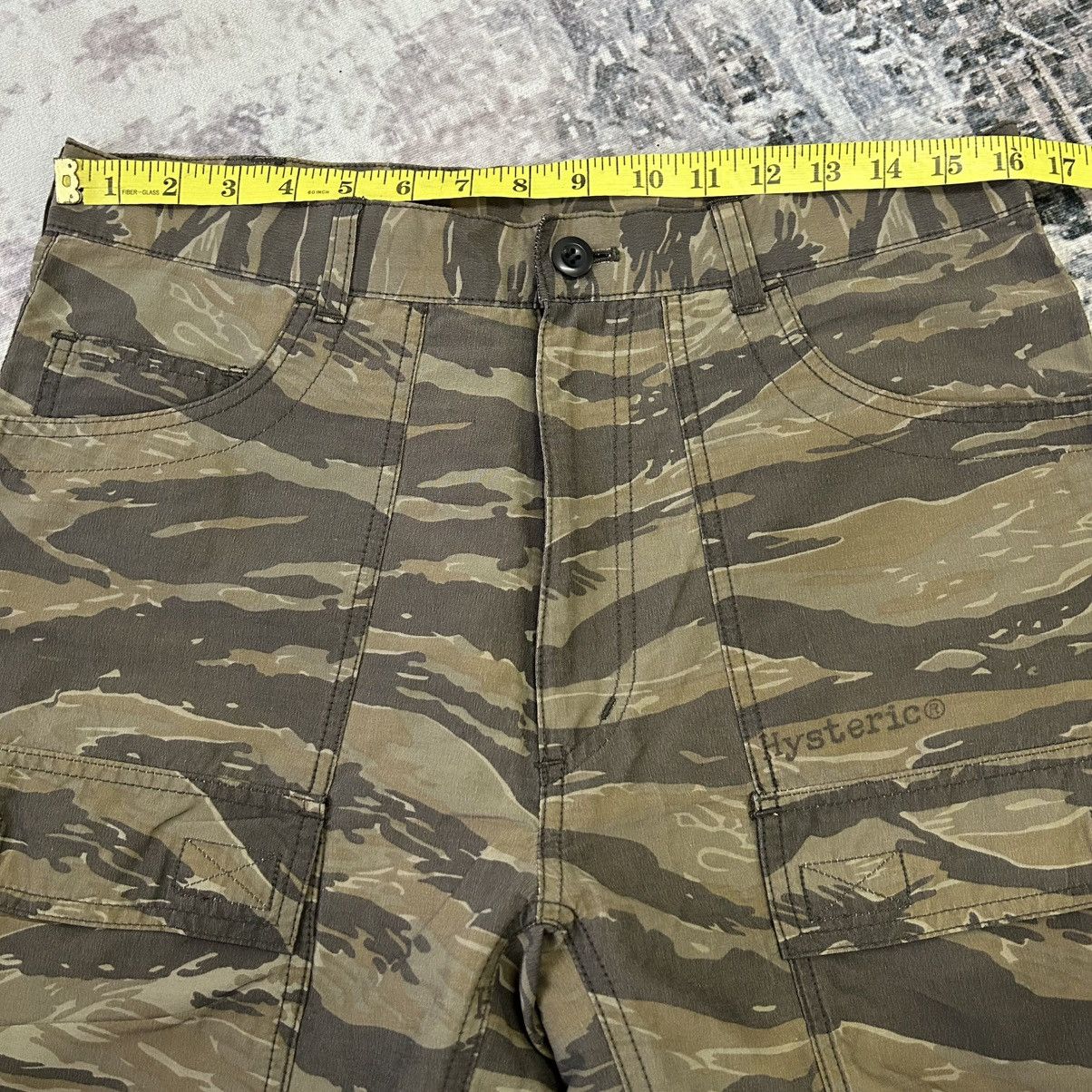 Hysteric Glamour Hysteric Glamour Tiger Camo Pants Size US 32 / EU 48 - 23 Thumbnail