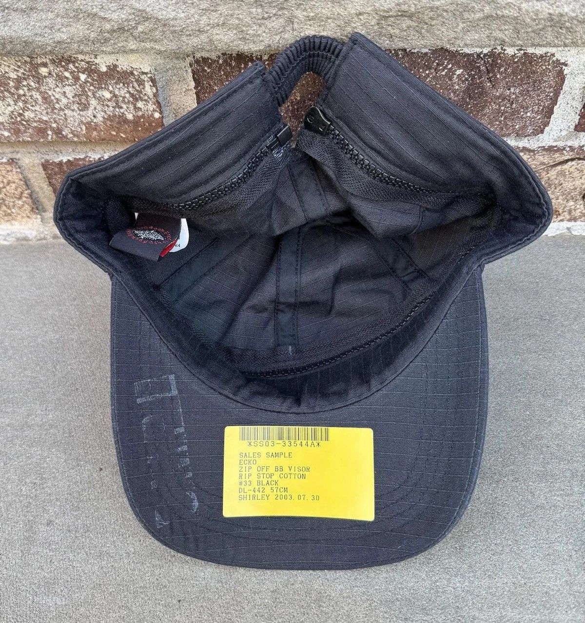 Ecko Unltd. Vintage Ecko Unltd 2 in 1 Hat "Sample" Size ONE SIZE - 4 Thumbnail