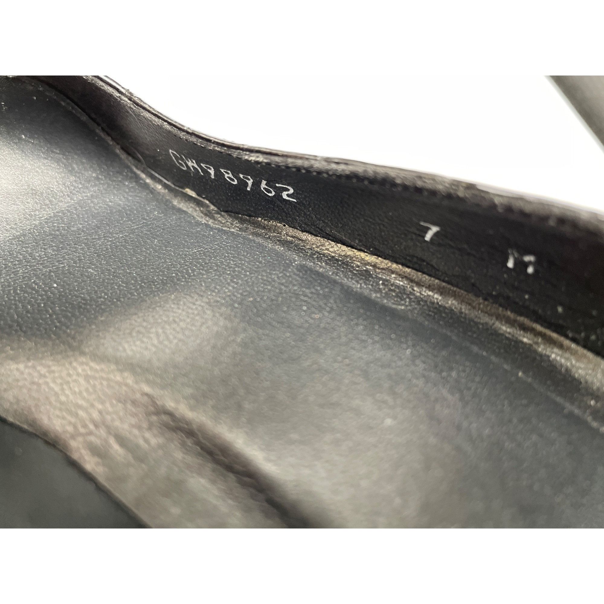 Stuart Weitzman Stuart Weitzman Women's Black Leather Shoes/Heels Size 7 SKU Size US 7 / IT 37 - 3 Thumbnail