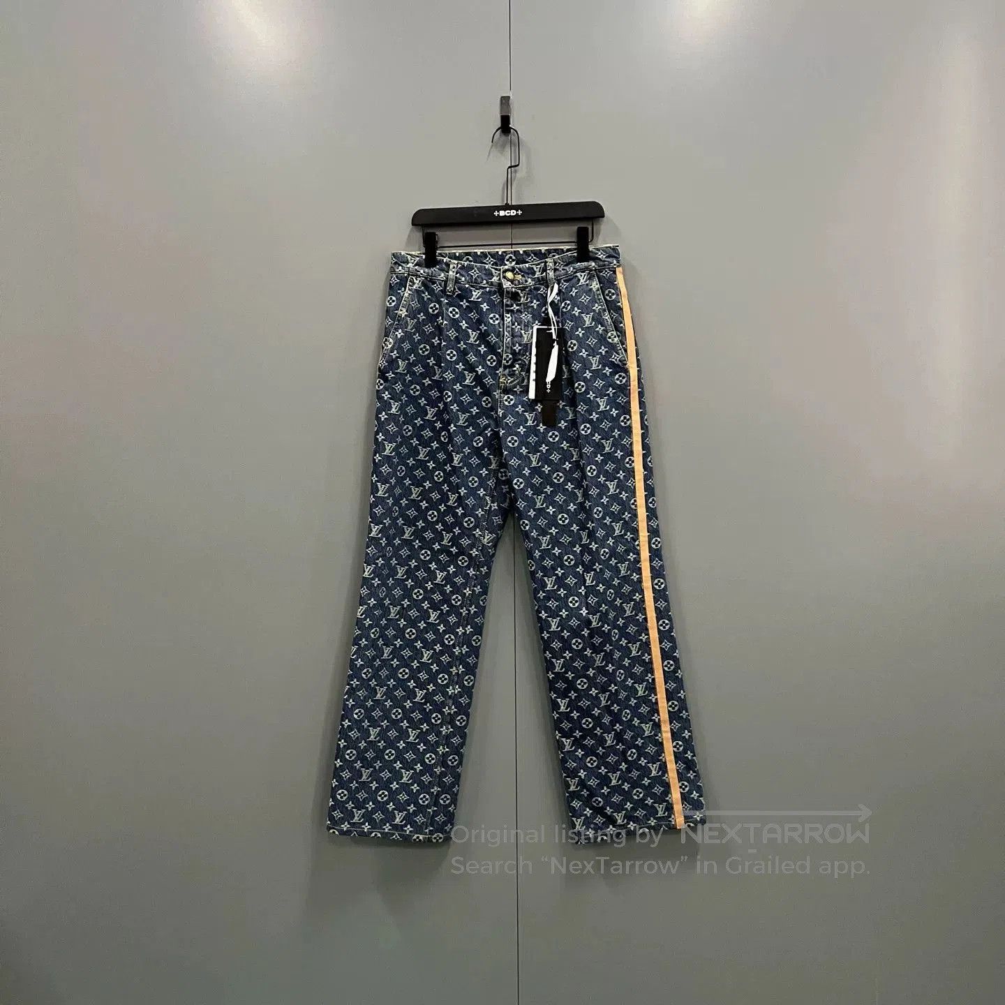 Louis Vuitton Louis Vuitton Blue Monogram Denim Jeans. Size US 30 / EU 46 - 1 Thumbnail
