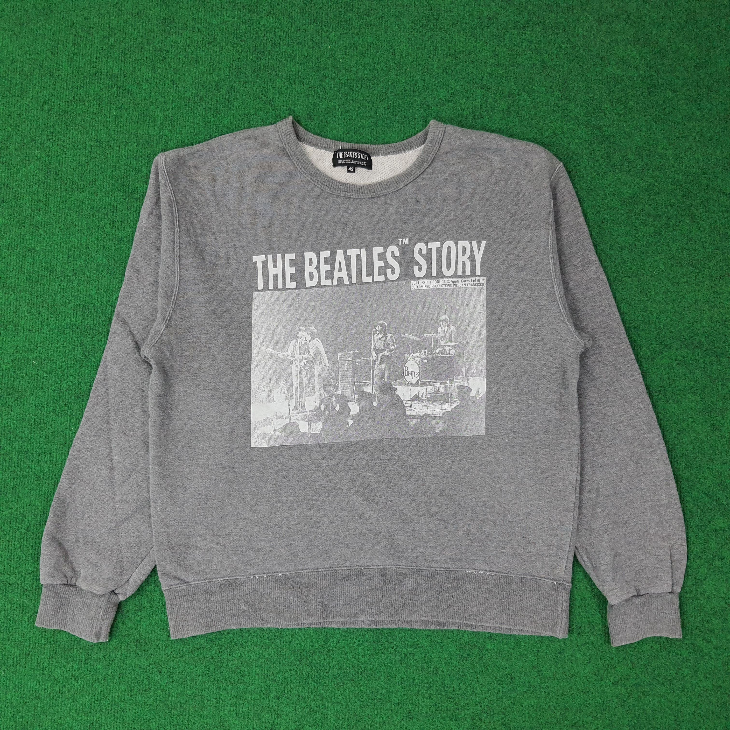 Band Tees Vintage The Beatles Story Apple Corps Sweatshirt C260N25 Size US M / EU 48-50 / 2 - 1 Thumbnail
