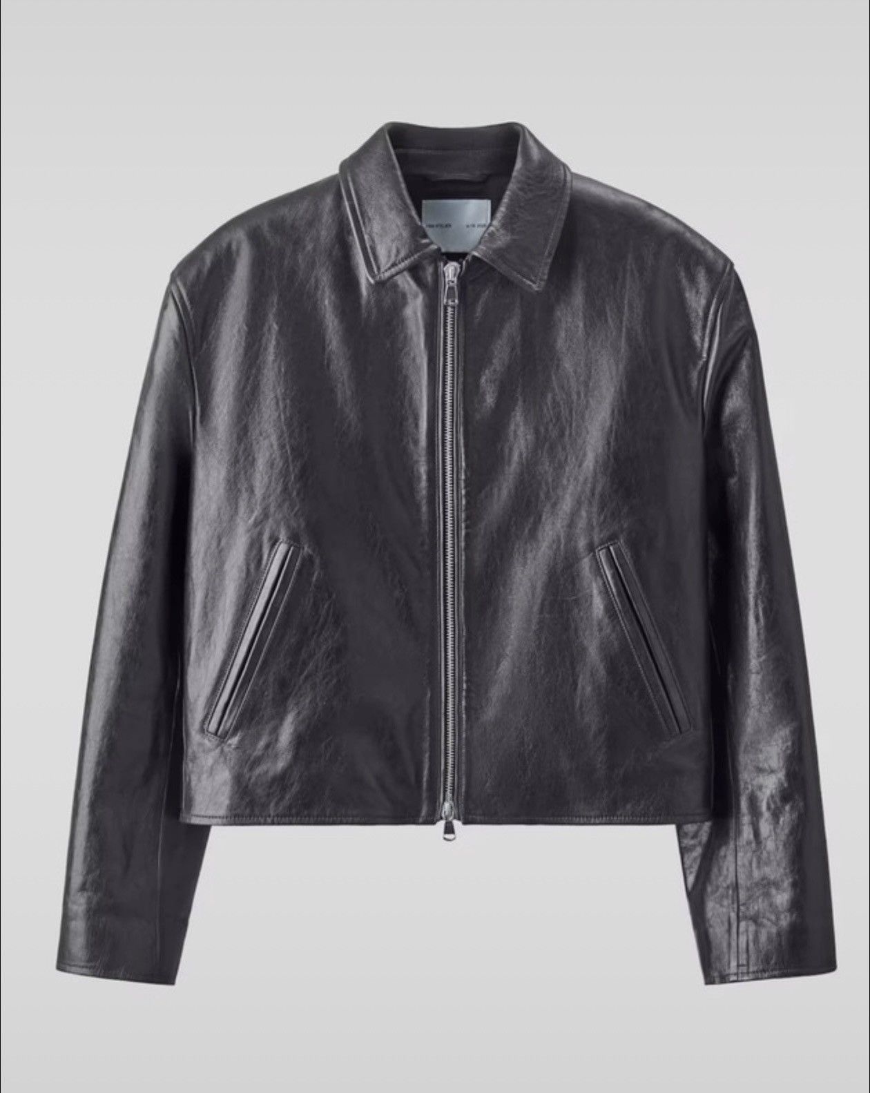 H&M Luxury leather jacket Size US M / EU 48-50 / 2 - 1 Thumbnail