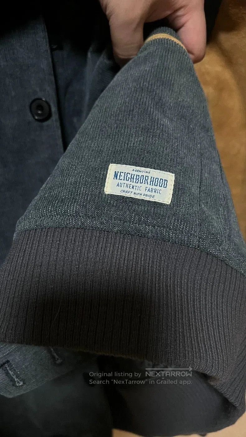 Neighborhood Neighborhood Corduroy Suede Sleeve Jacket. Size US L / EU 52-54 / 3 - 5 Thumbnail