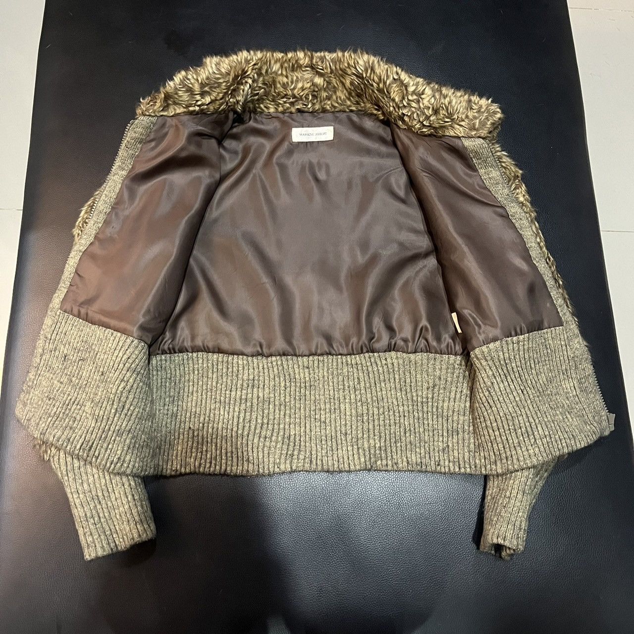 If Six Was Nine MARIENE JOBERT Faux Fur Jacket If6was9 LGB Yohji CDG Style Size XS / US 0-2 / IT 36-38 - 6 Thumbnail