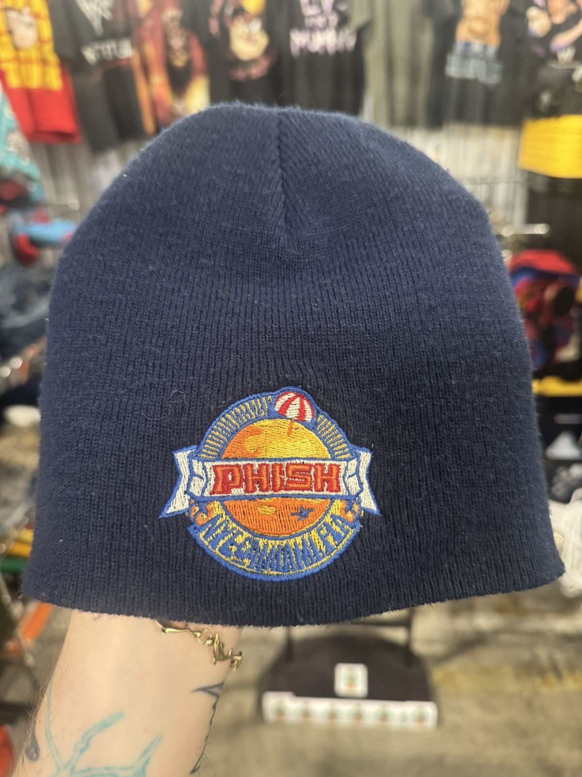 Band Tees × Vintage Vintage 90s PHISH Beanie Size ONE SIZE - 2 Thumbnail