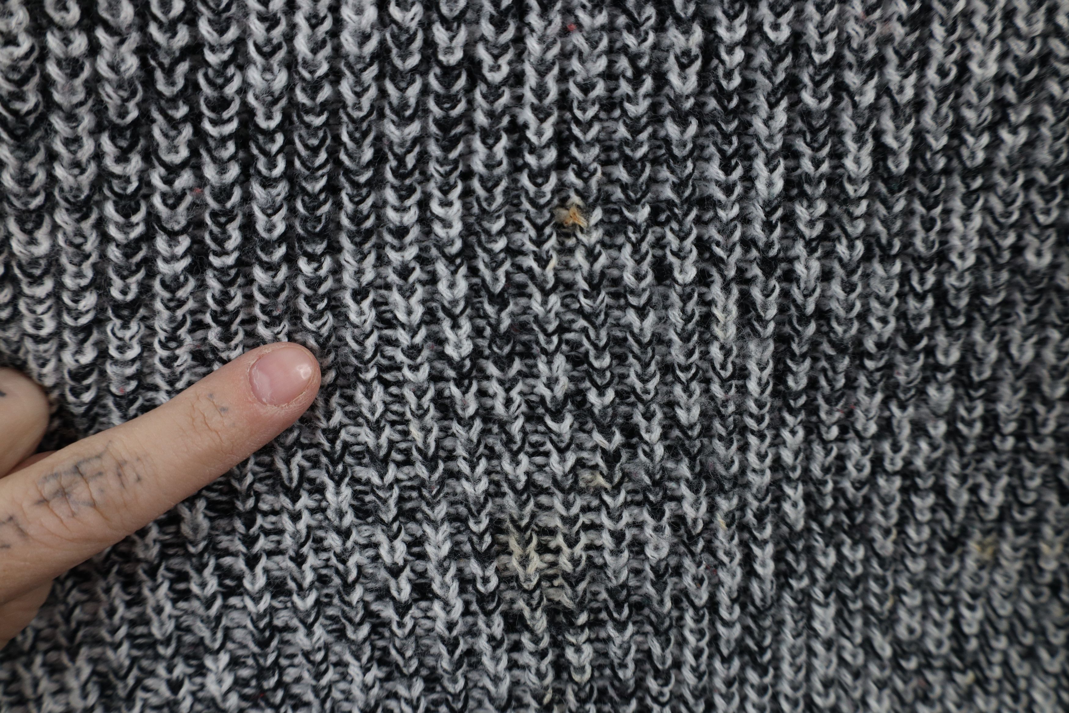 Vintage Vintage 90s Streetwear Chunky Ribbed Knit Crewneck Sweater Size US M / EU 48-50 / 2 - 5 Thumbnail