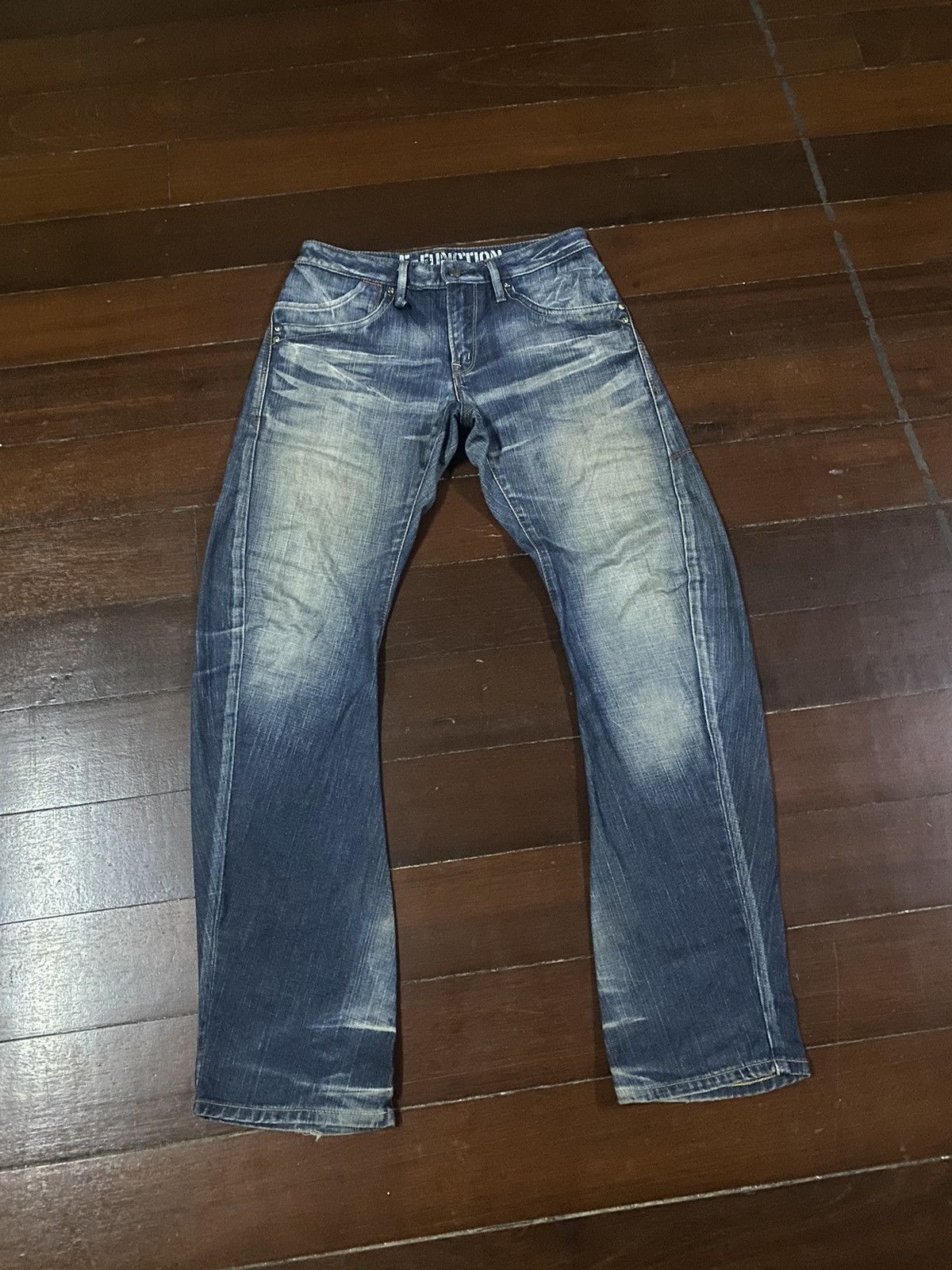 Edwin × Japanese Brand FIRE 🔥 EDWIN E-FUNCTION CURVE FLARE JEANS Size US 32 / EU 48 - 1 Thumbnail