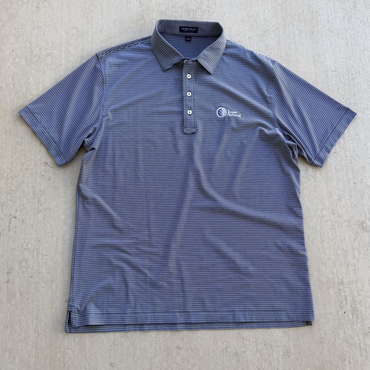 Peter Millar Peter Millar Crown Crafted Polo Shirt Men Size XL Striped Size US XL / EU 56 / 4 - 1 Thumbnail