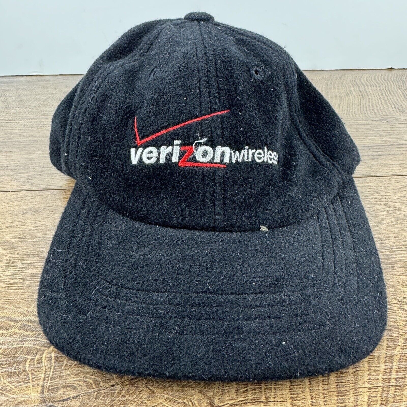 Other Verizon Wireless Hat Black Hat Adjustable Adult Size Hat Cap Size ONE SIZE - 2 Thumbnail