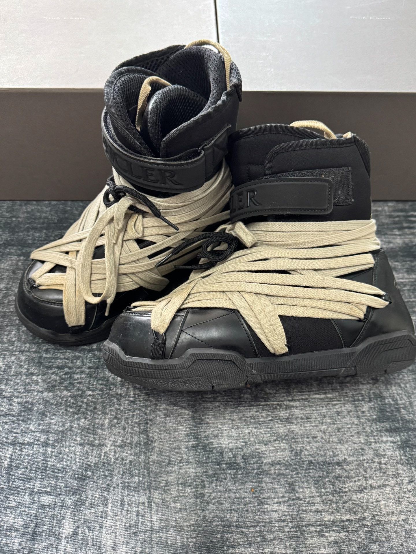 Rick Owens Rick Owens Collab Hitop Sneakers 41 Men Size US 8.5 / EU 41-42 - 1 Thumbnail