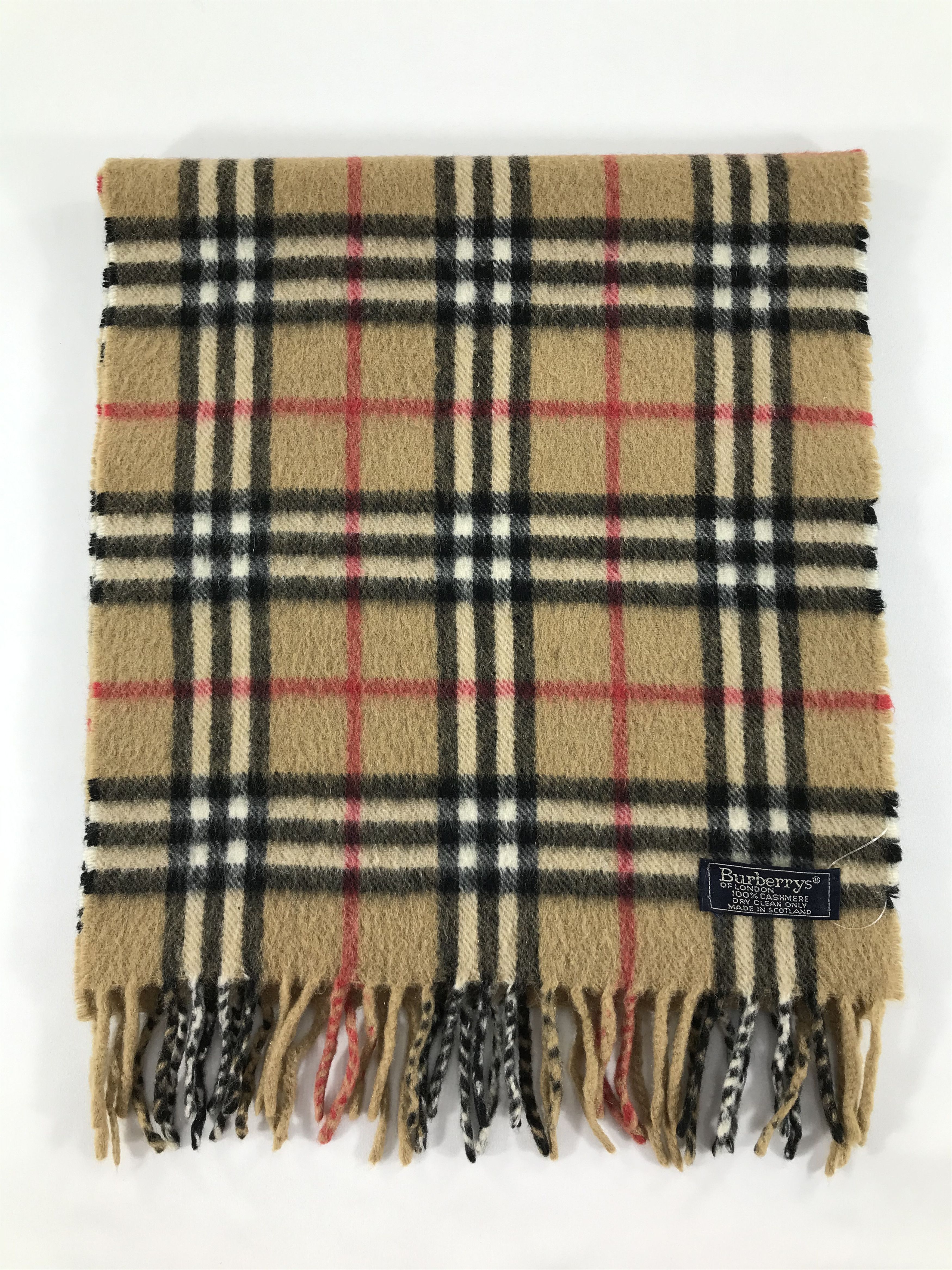 Burberry Vintage Burberry Scarf/Muffler/Neckwear MF1388 Size ONE SIZE - 2 Thumbnail
