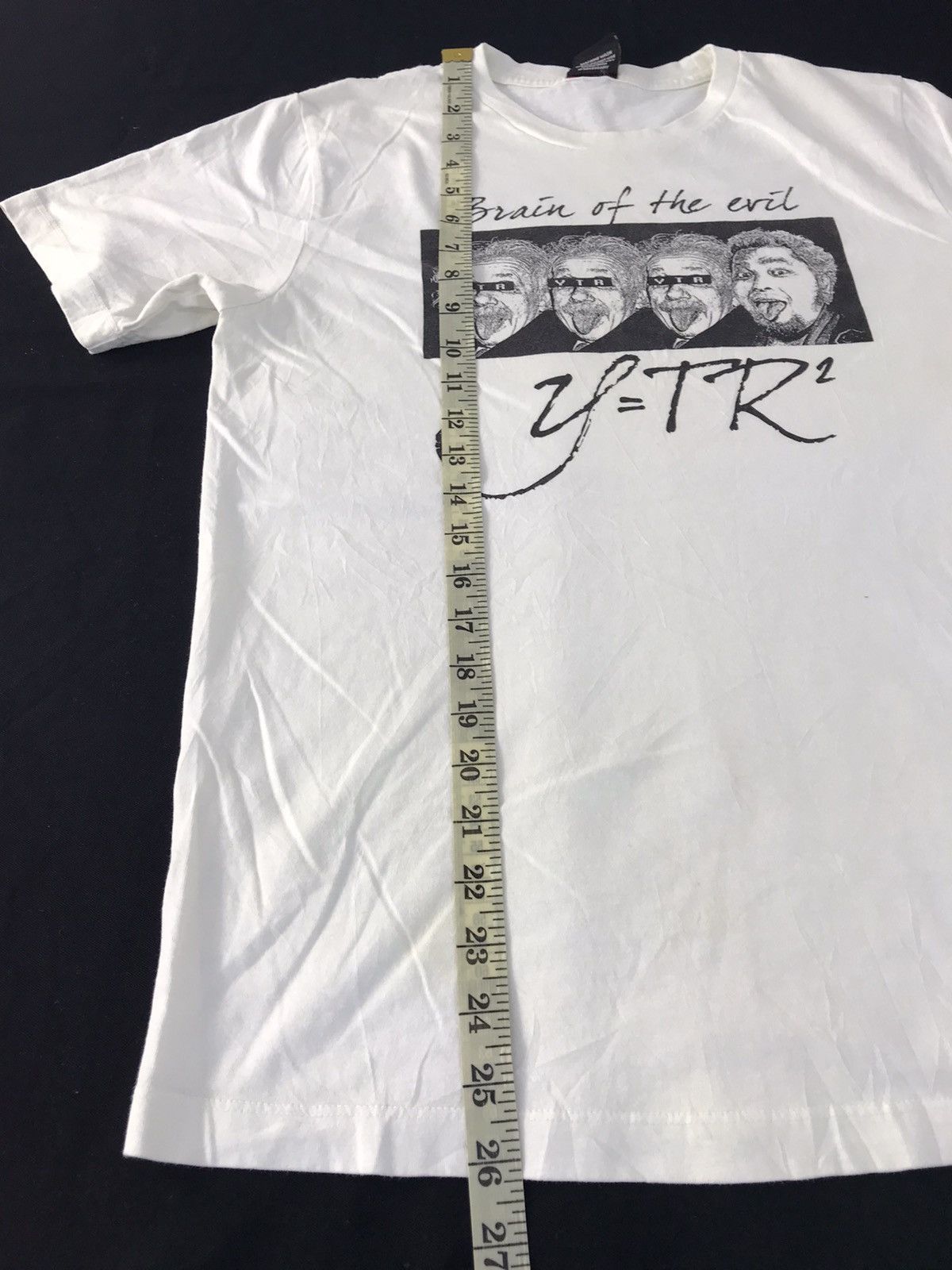 Japanese Brand NJPW Albert Einstein Brain Of The Evil Equation Tee Size US M / EU 48-50 / 2 - 11 Thumbnail