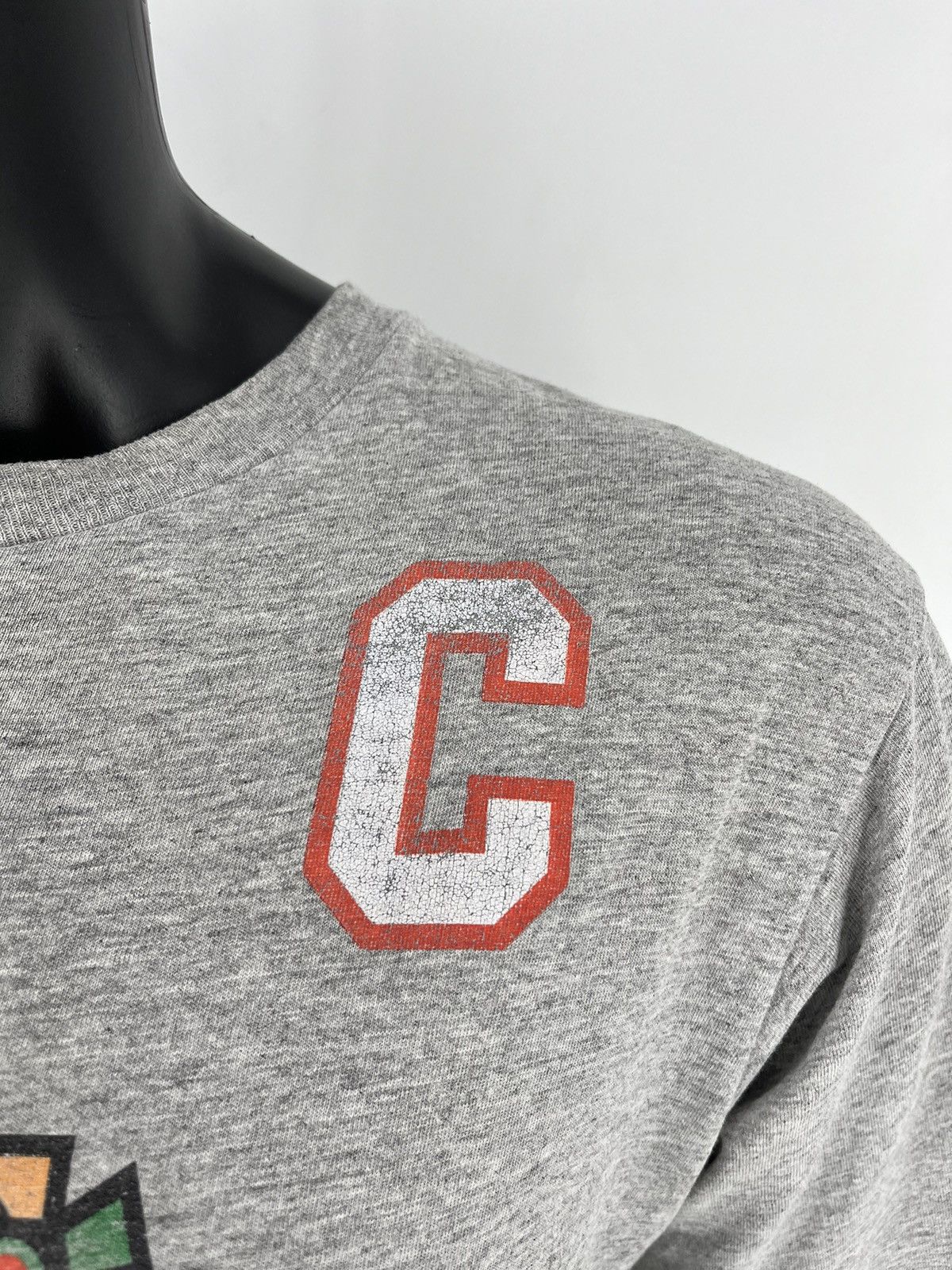 NHL × Reebok × Vintage Vintage Reebok NHL Indian T-shirt Grey Size XL Size US XL / EU 56 / 4 - 8 Thumbnail